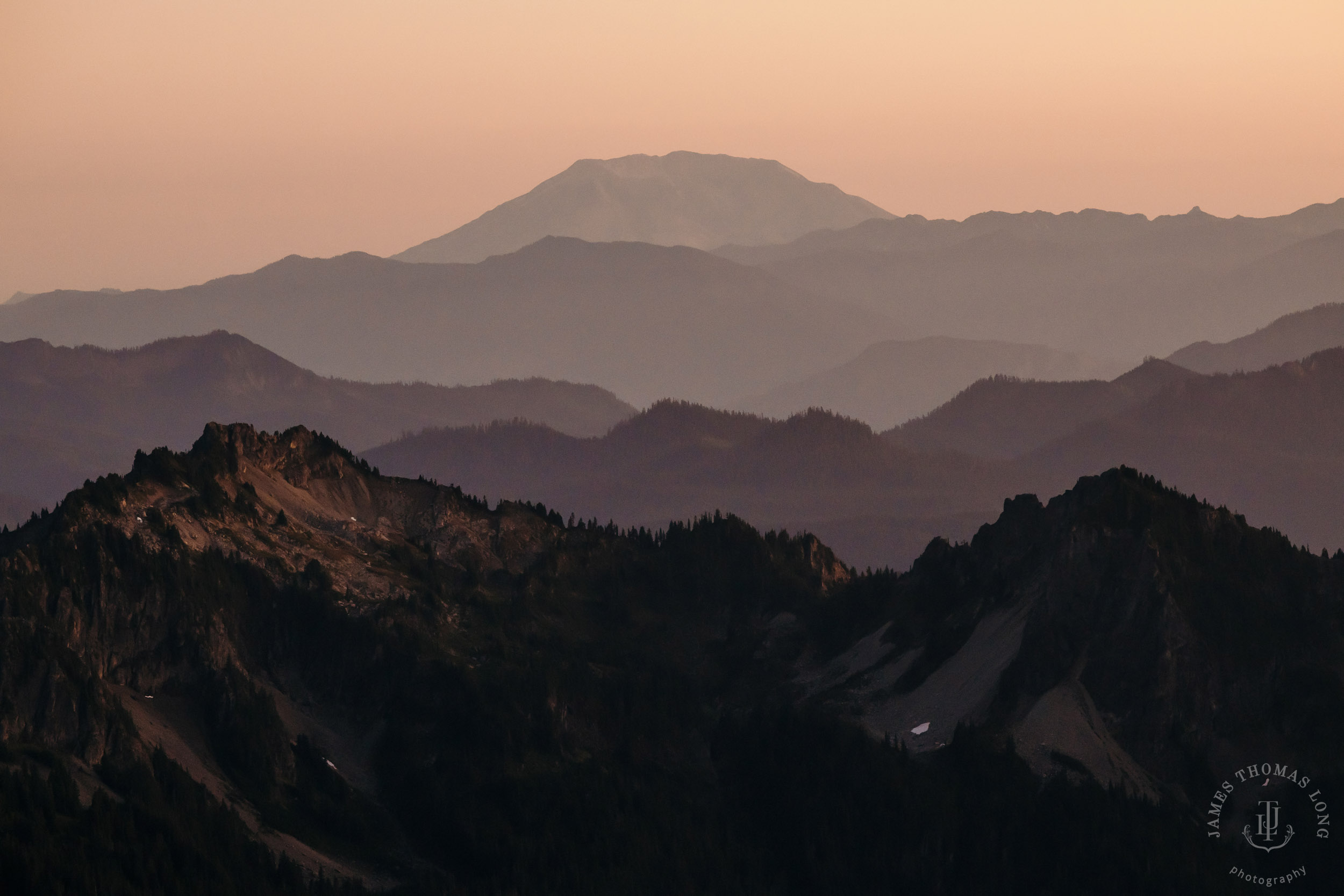 Mount Rainier adventure engagement session by Seattle adventure elopement photographer James Thomas Long Photography