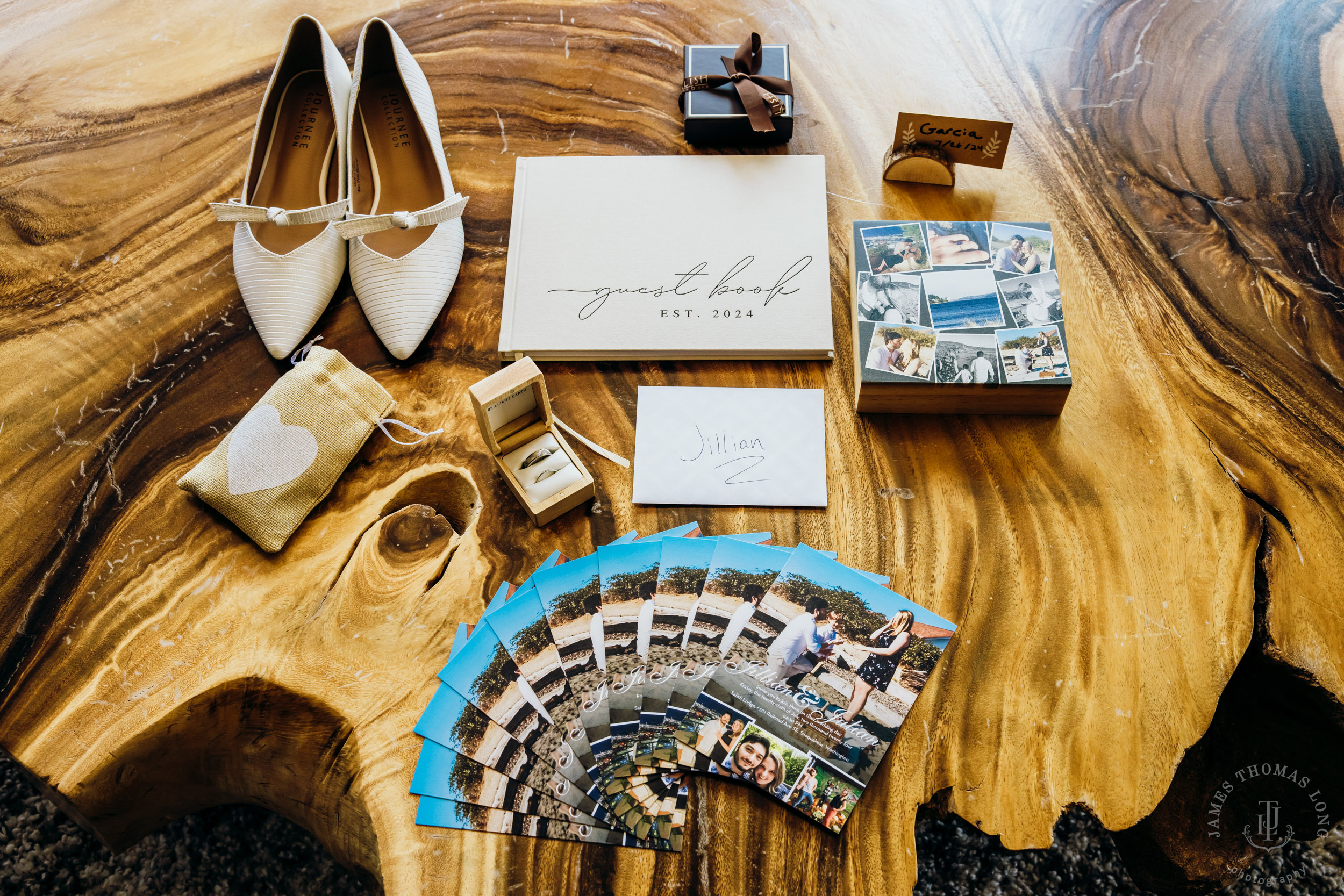 Salish Lodge & Spa Snoqualmie intimate wedding by Snoqualmie wedding photographer James Thomas Long Photography