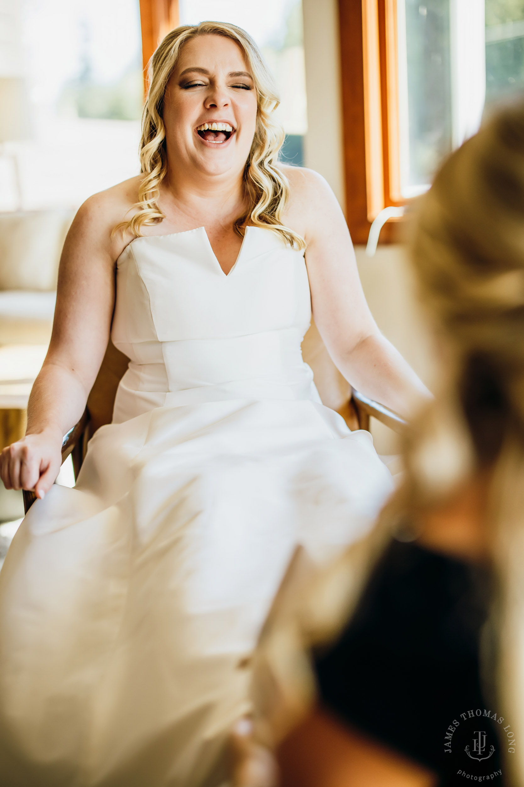 Salish Lodge & Spa Snoqualmie intimate wedding by Snoqualmie wedding photographer James Thomas Long Photography