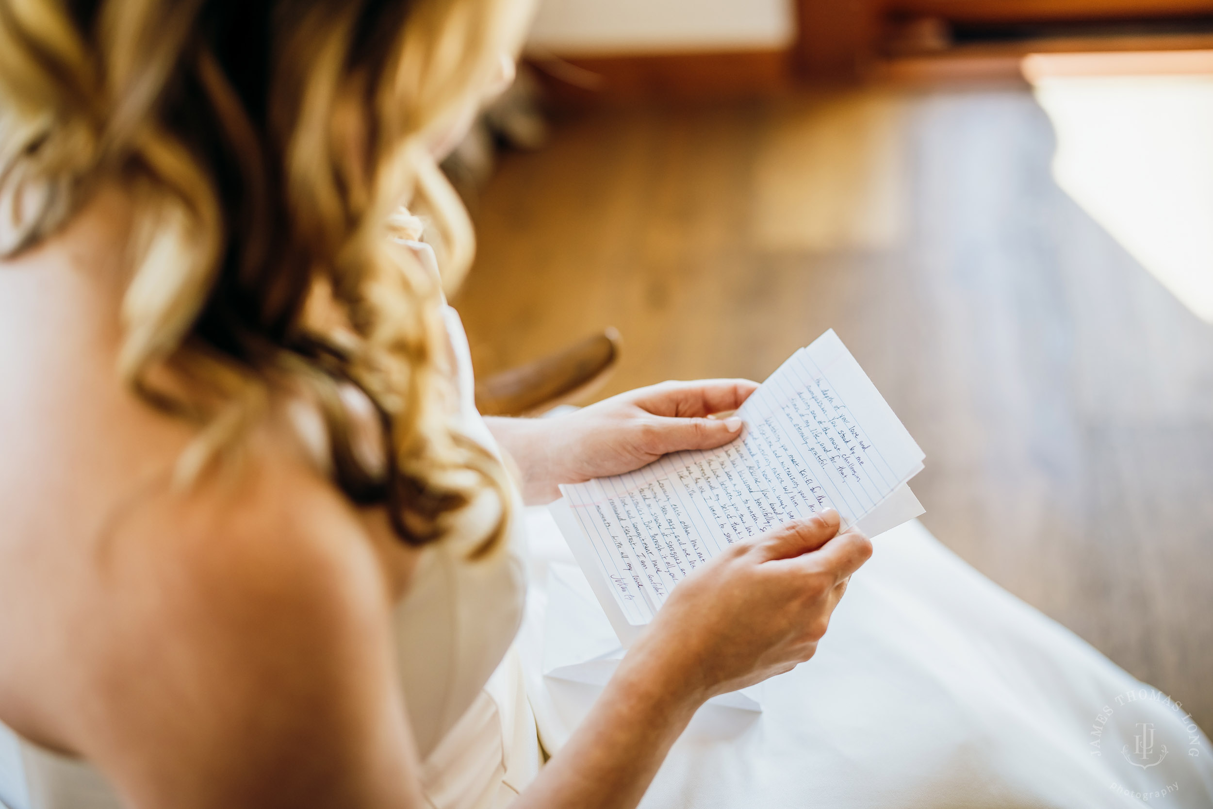 Salish Lodge & Spa Snoqualmie intimate wedding by Snoqualmie wedding photographer James Thomas Long Photography