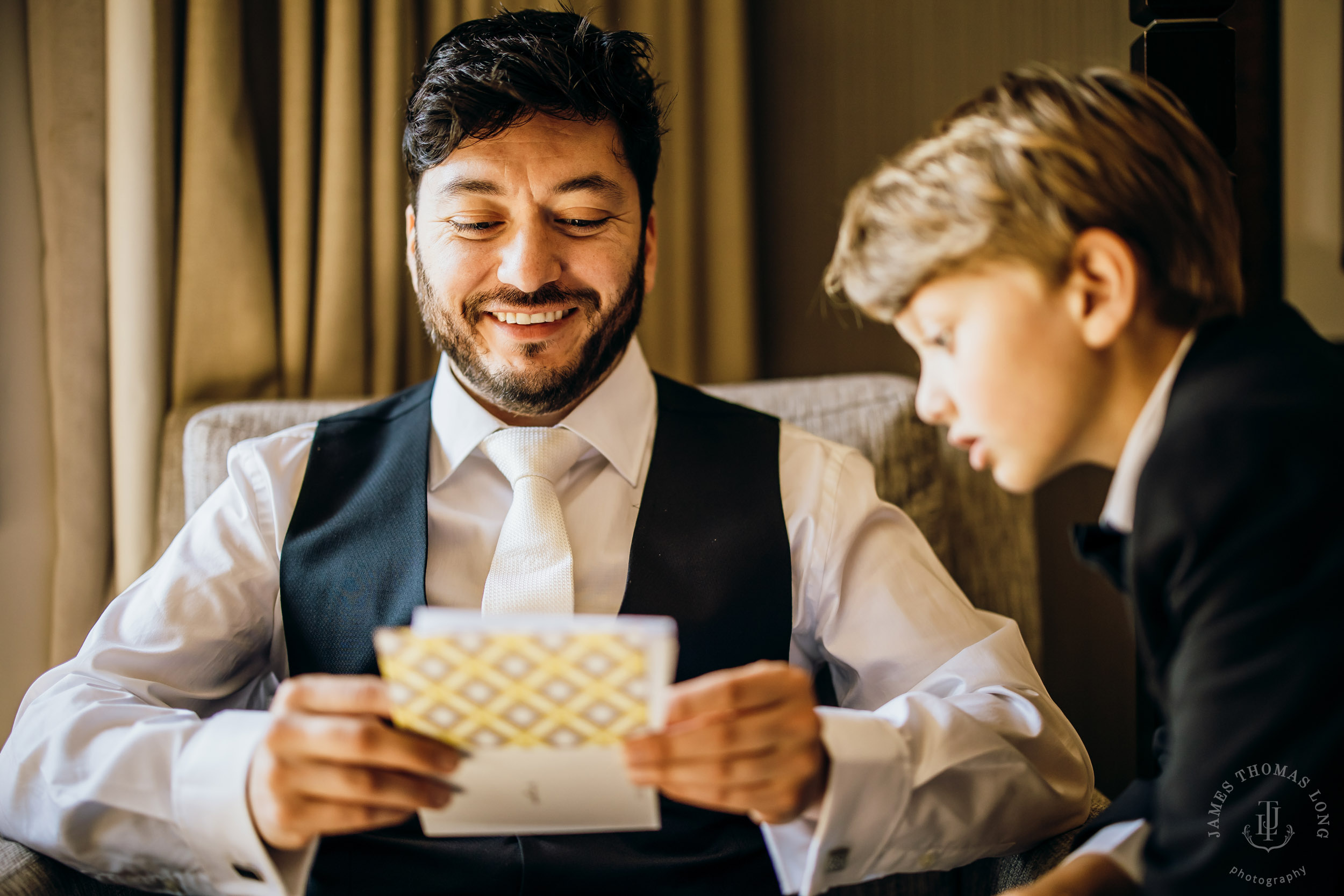 Salish Lodge & Spa Snoqualmie intimate wedding by Snoqualmie wedding photographer James Thomas Long Photography