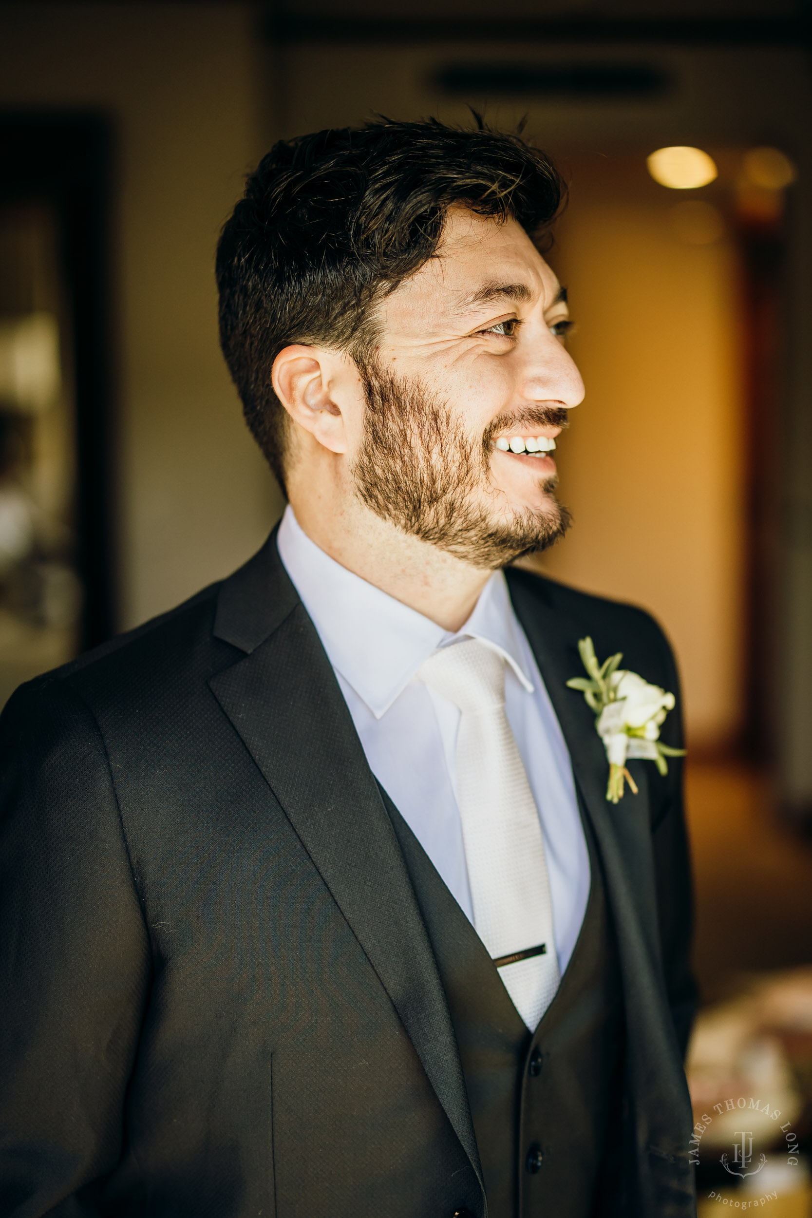 Salish Lodge & Spa Snoqualmie intimate wedding by Snoqualmie wedding photographer James Thomas Long Photography