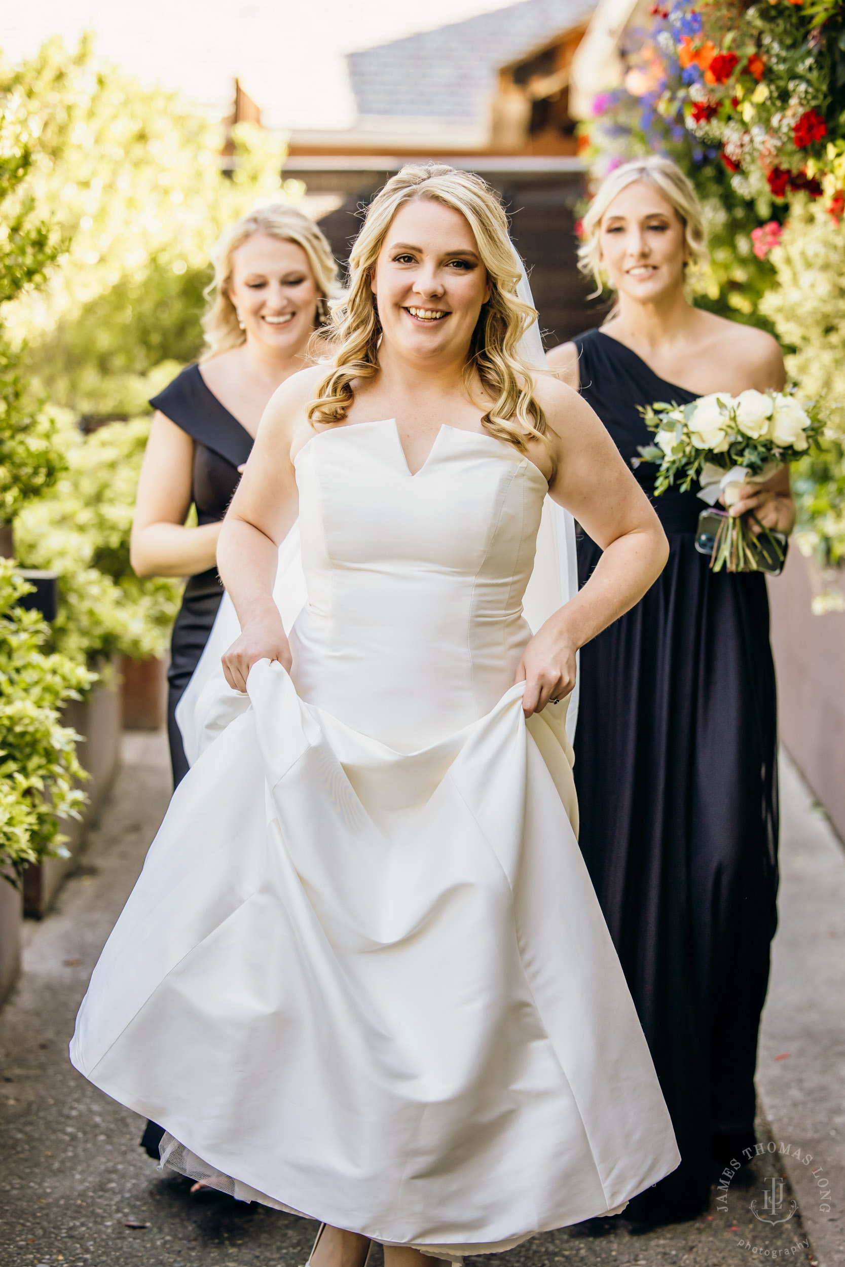 Salish Lodge & Spa Snoqualmie intimate wedding by Snoqualmie wedding photographer James Thomas Long Photography