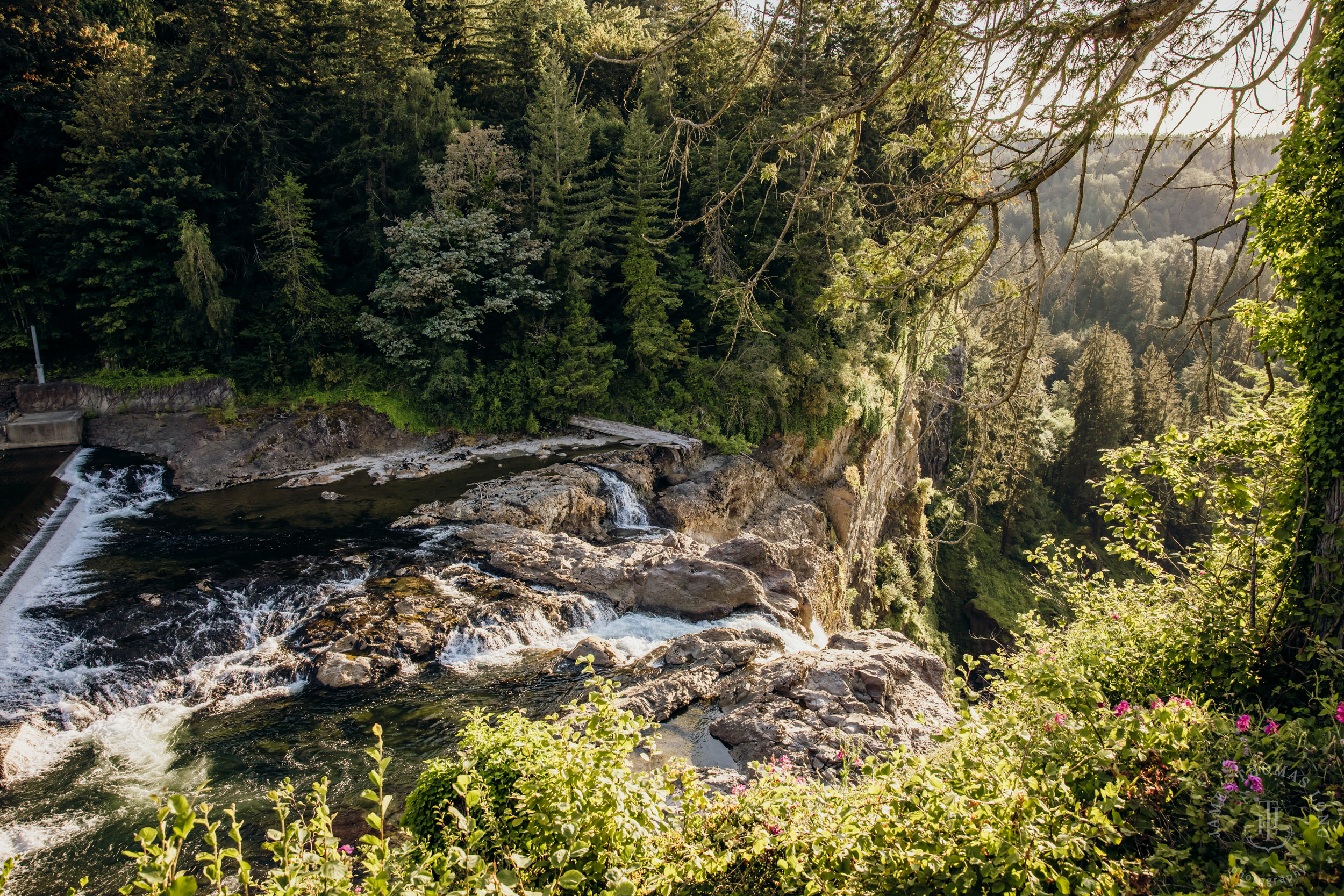 Salish Lodge & Spa Snoqualmie intimate wedding by Snoqualmie wedding photographer James Thomas Long Photography