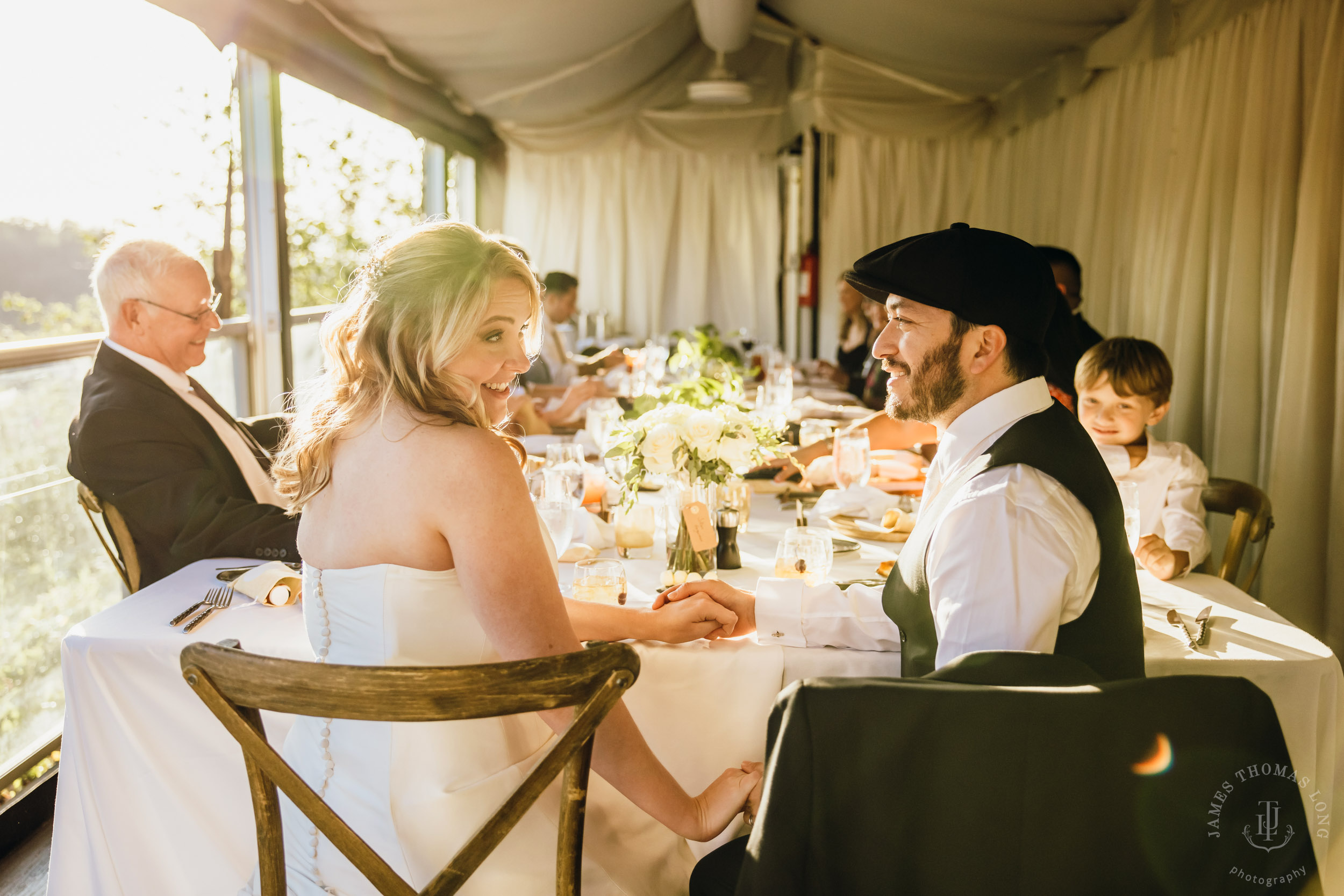 Salish Lodge & Spa Snoqualmie intimate wedding by Snoqualmie wedding photographer James Thomas Long Photography