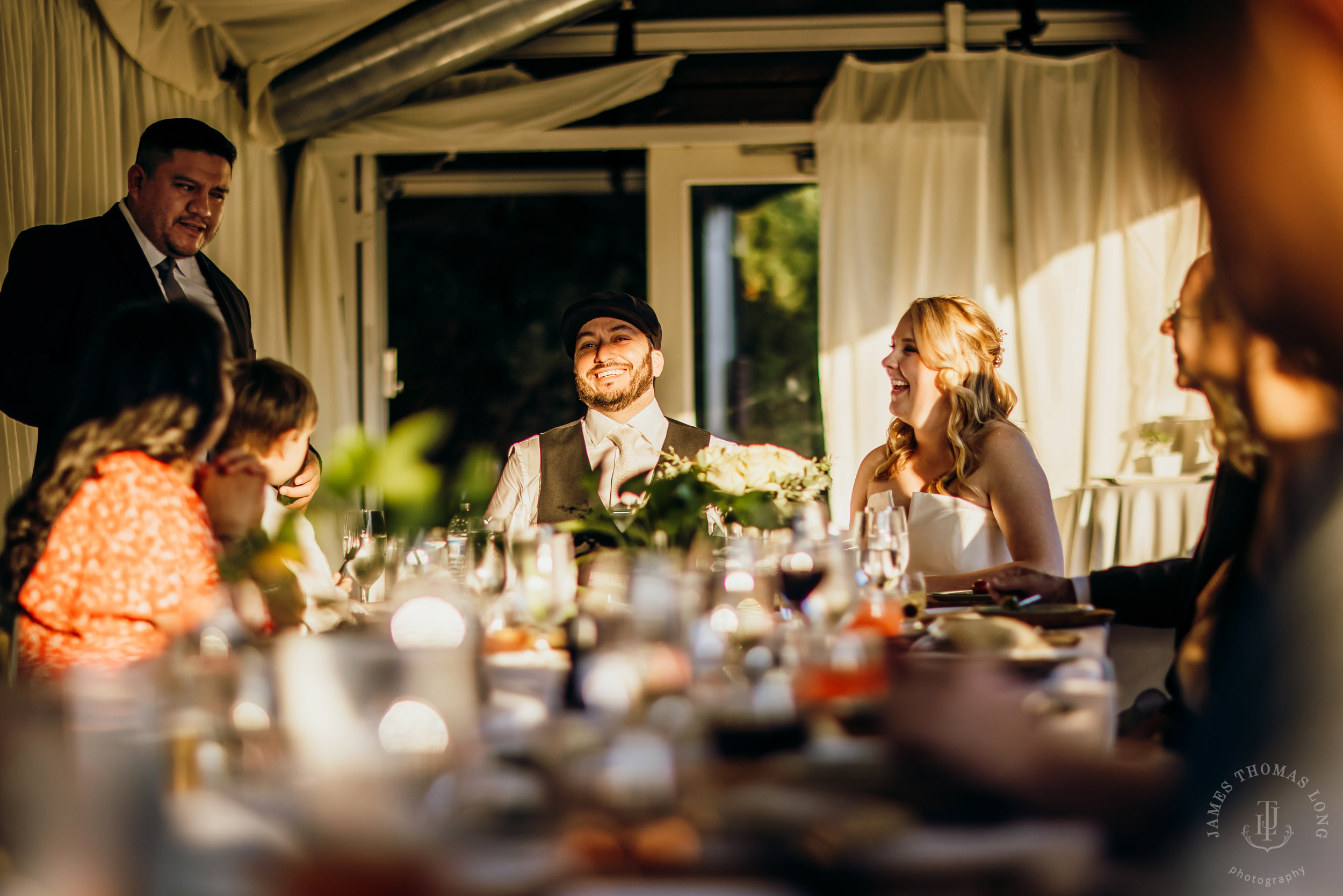 Salish Lodge & Spa Snoqualmie intimate wedding by Snoqualmie wedding photographer James Thomas Long Photography