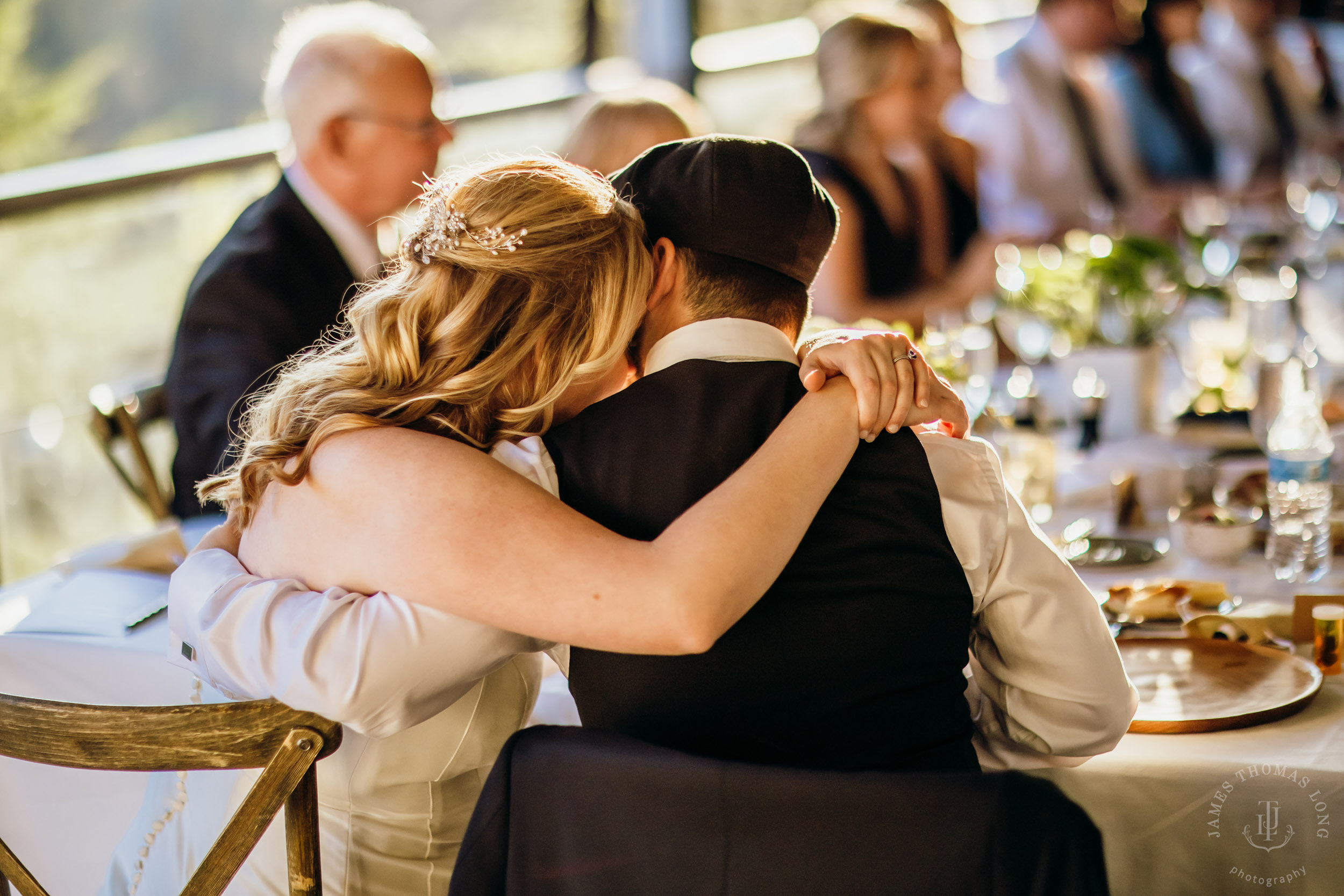 Salish Lodge & Spa Snoqualmie intimate wedding by Snoqualmie wedding photographer James Thomas Long Photography