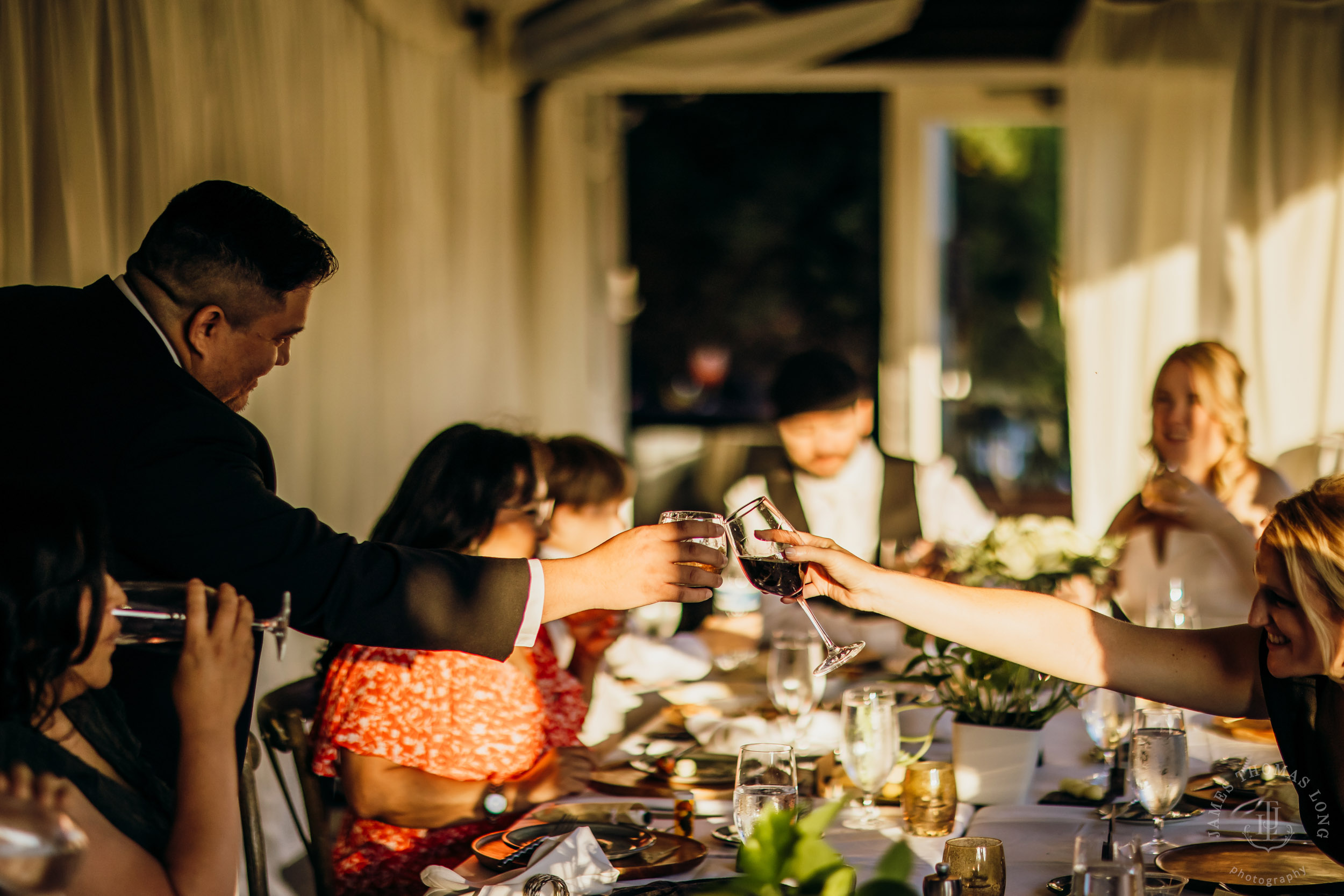 Salish Lodge & Spa Snoqualmie intimate wedding by Snoqualmie wedding photographer James Thomas Long Photography