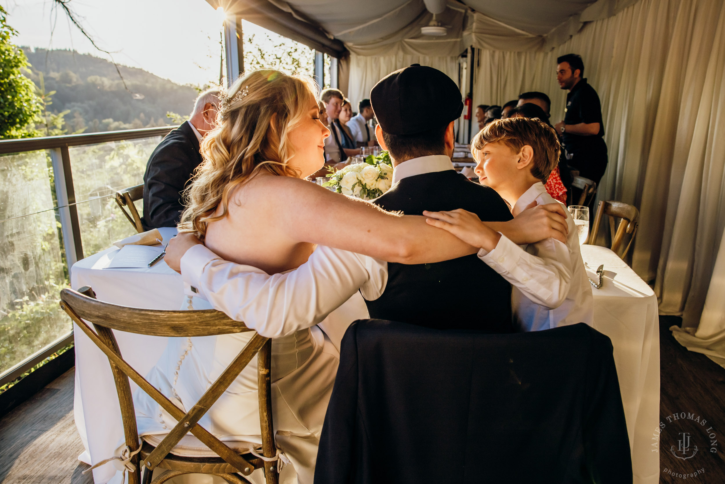 Salish Lodge & Spa Snoqualmie intimate wedding by Snoqualmie wedding photographer James Thomas Long Photography