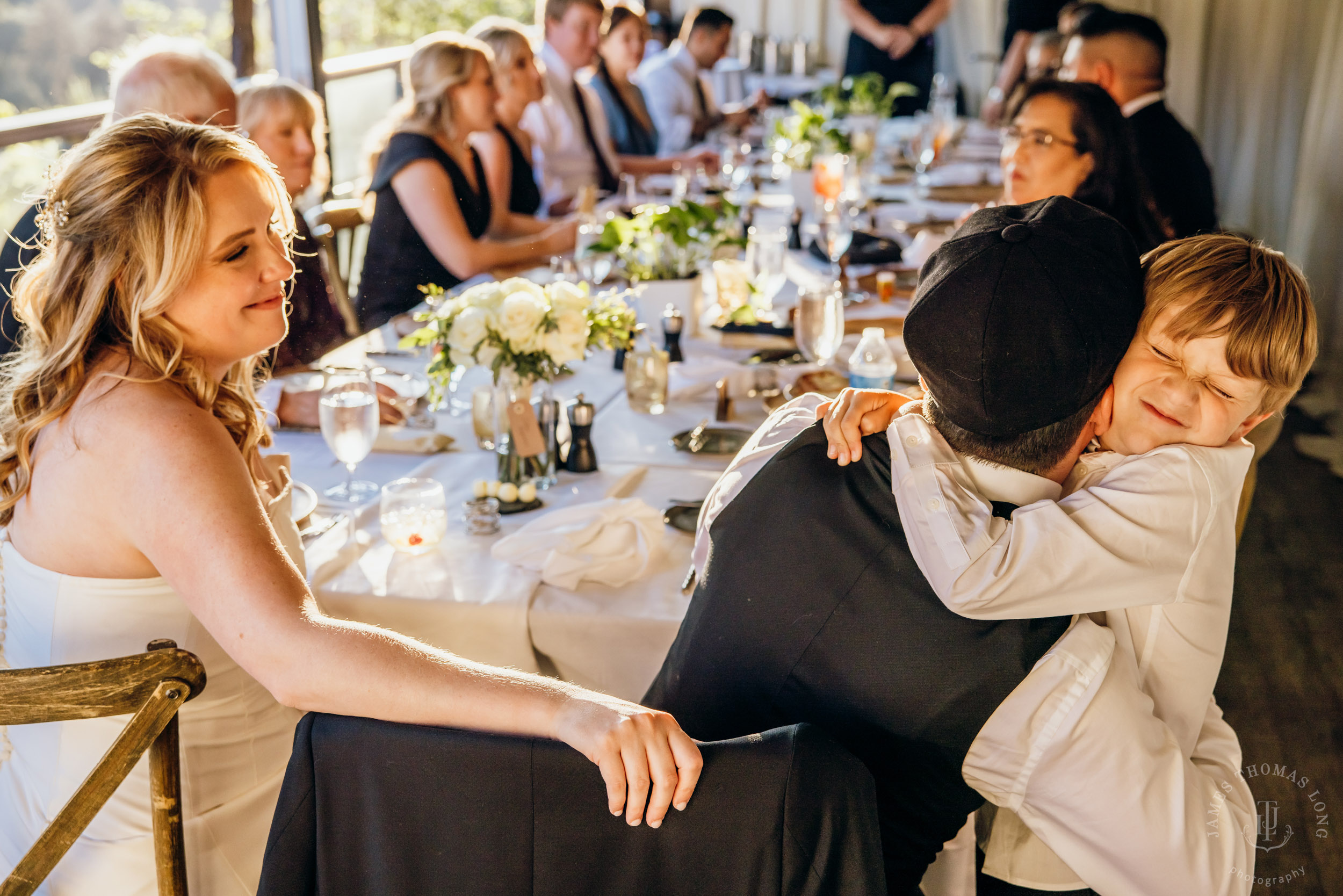 Salish Lodge & Spa Snoqualmie intimate wedding by Snoqualmie wedding photographer James Thomas Long Photography