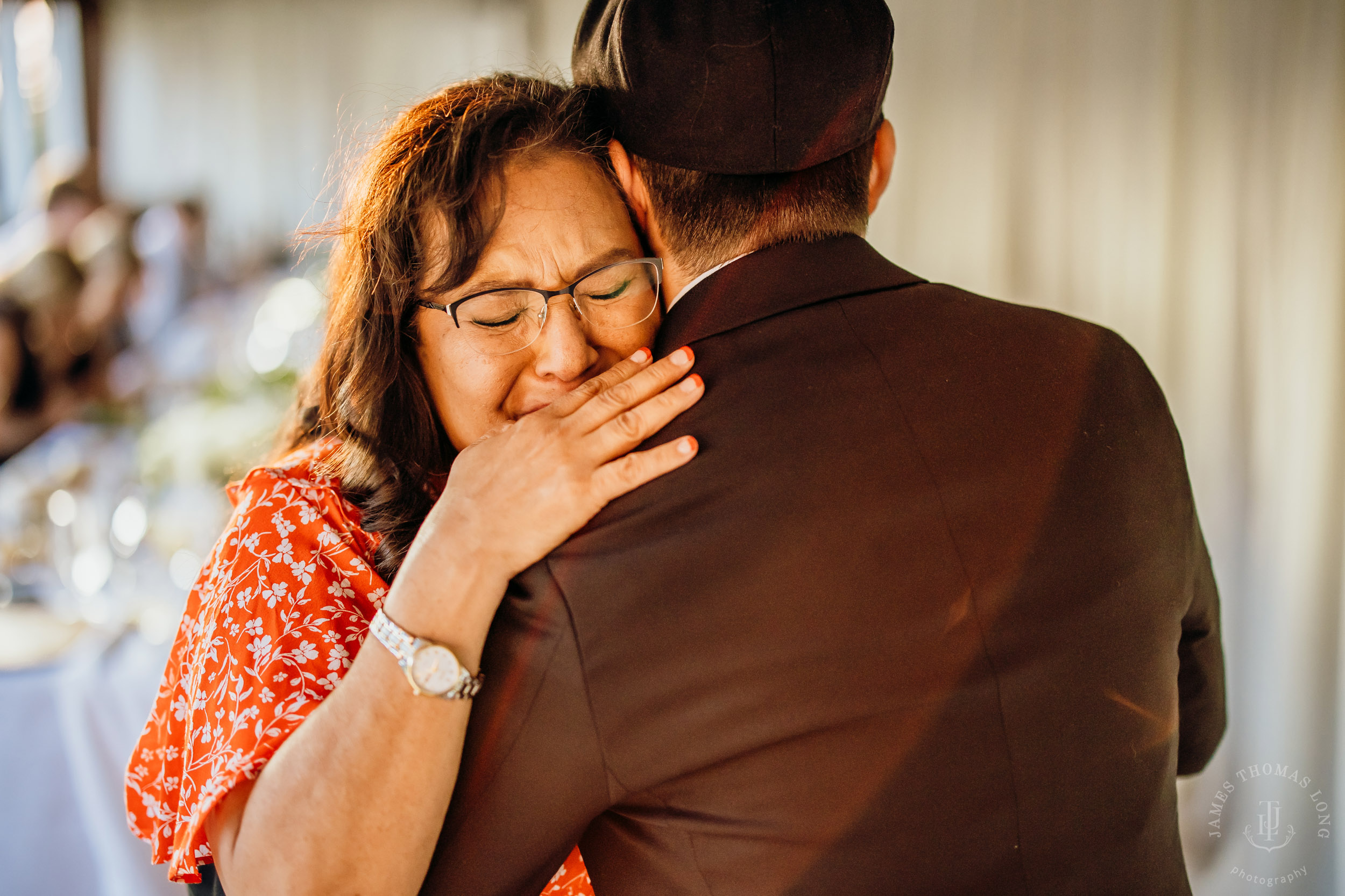 Salish Lodge & Spa Snoqualmie intimate wedding by Snoqualmie wedding photographer James Thomas Long Photography