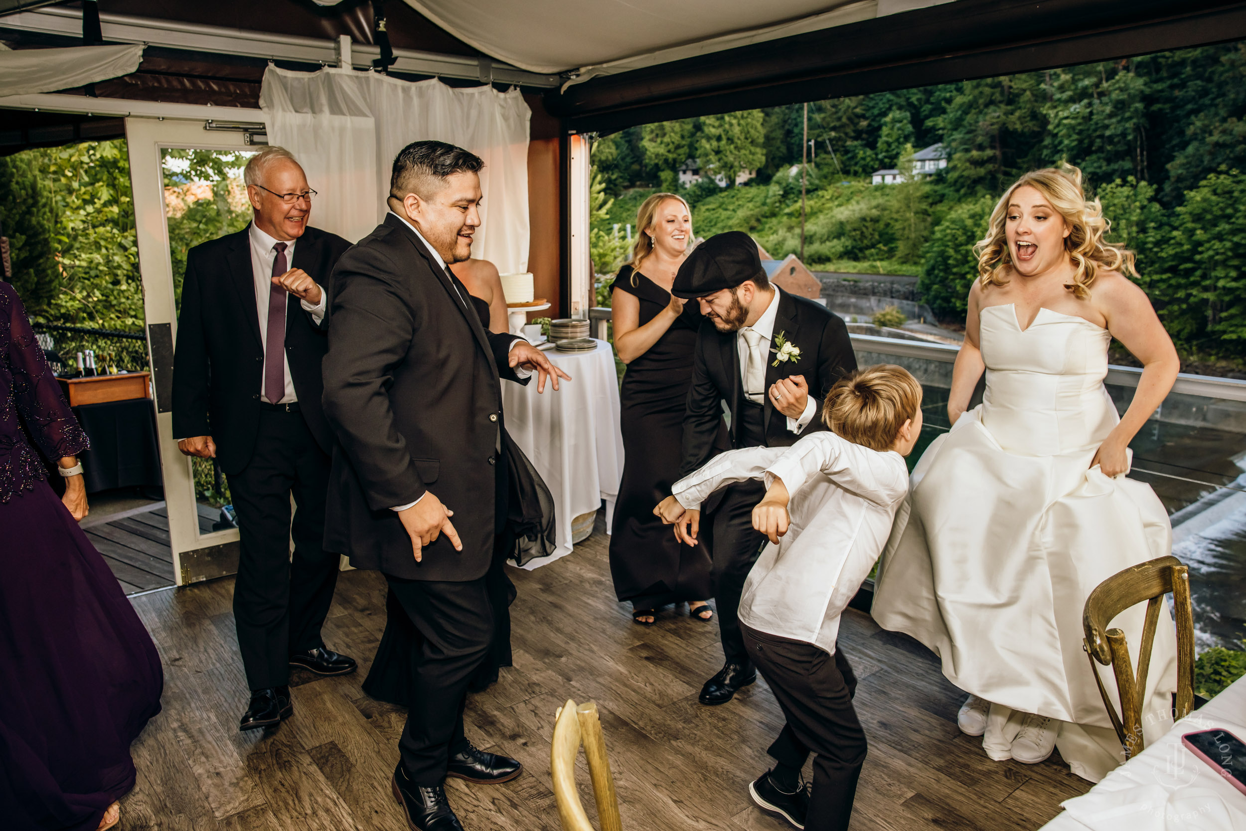 Salish Lodge & Spa Snoqualmie intimate wedding by Snoqualmie wedding photographer James Thomas Long Photography