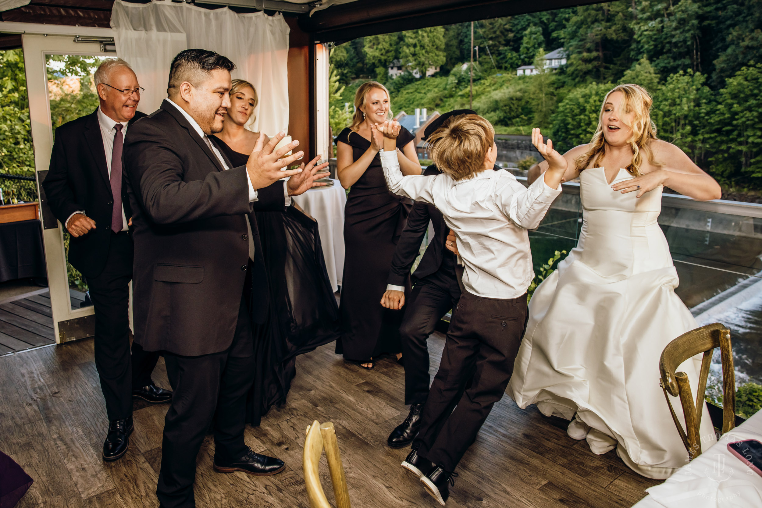 Salish Lodge & Spa Snoqualmie intimate wedding by Snoqualmie wedding photographer James Thomas Long Photography