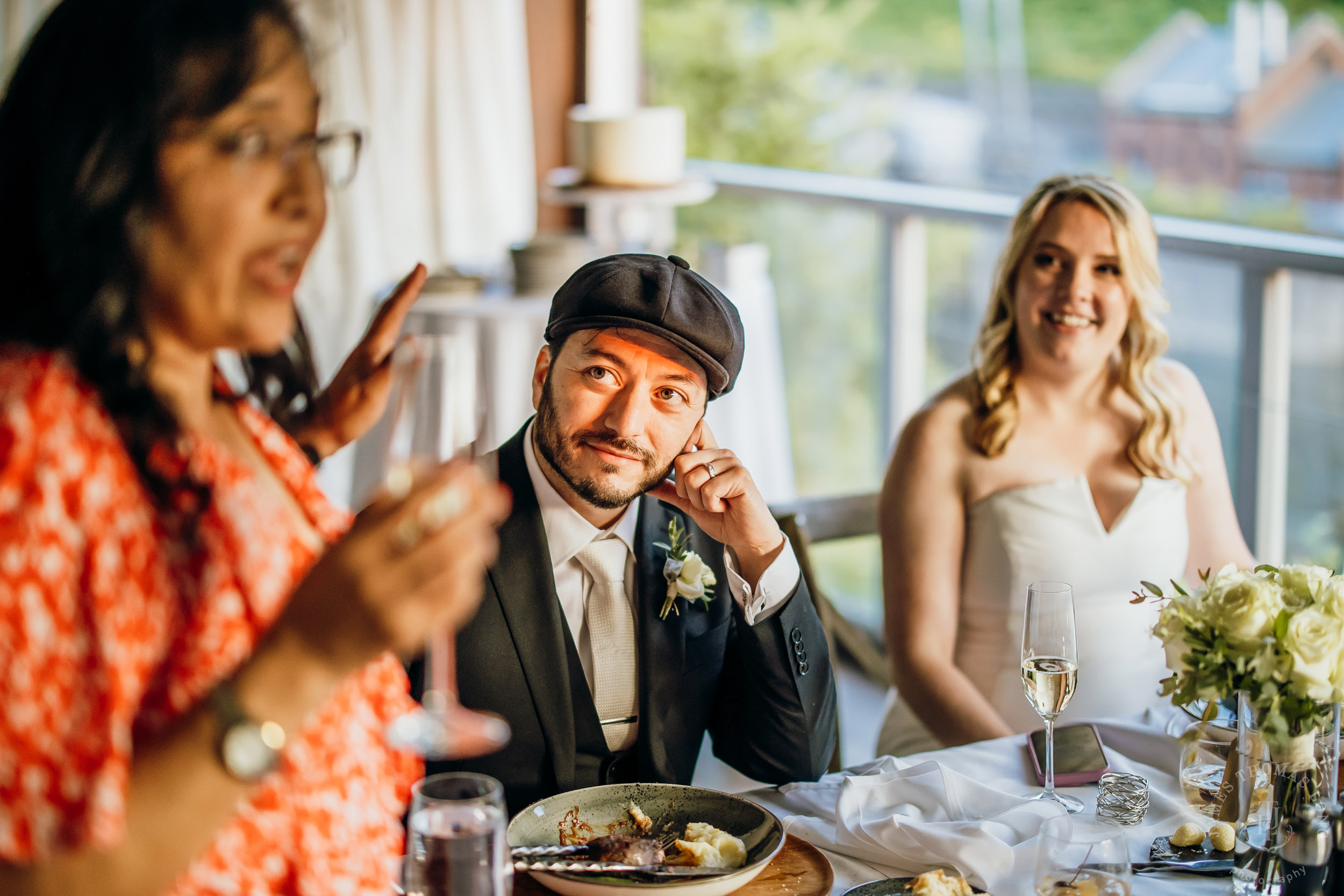 Salish Lodge & Spa Snoqualmie intimate wedding by Snoqualmie wedding photographer James Thomas Long Photography