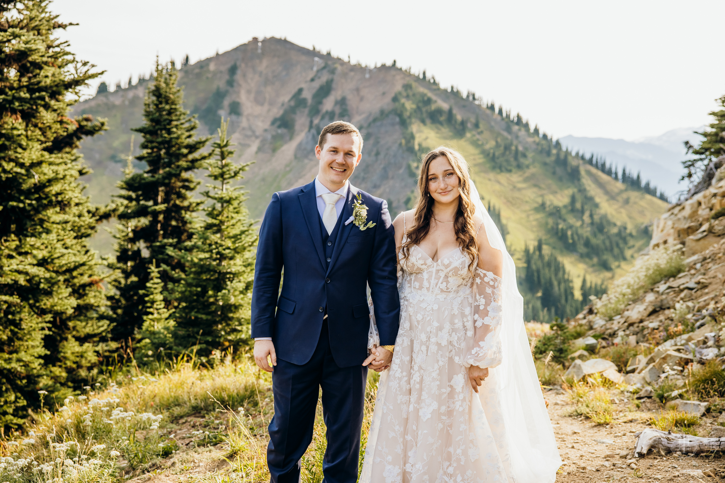 Crystal Mountain, WA wedding by Seattle wedding photographer James Thomas Long Photography