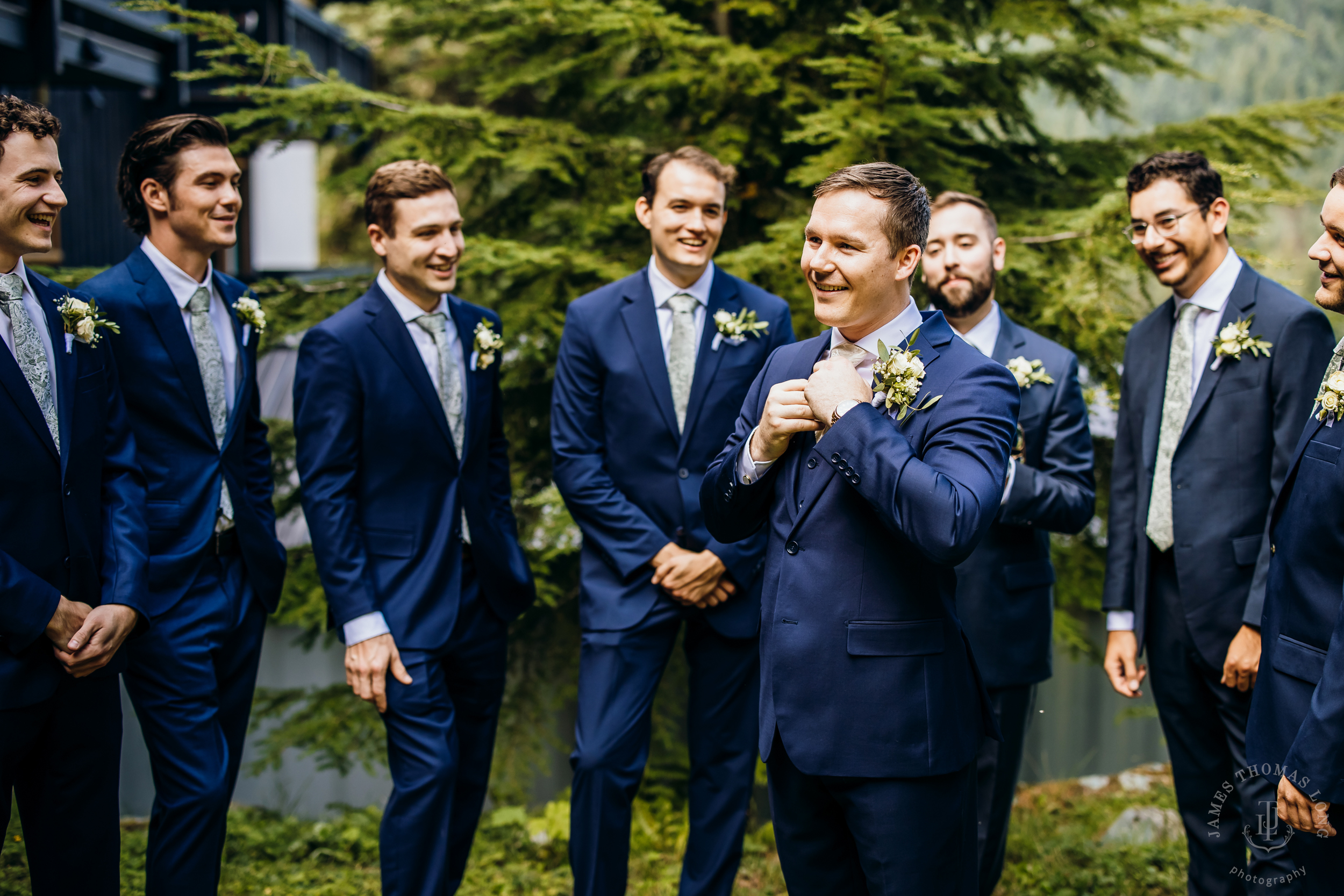 Crystal Mountain, WA wedding by Seattle wedding photographer James Thomas Long Photography