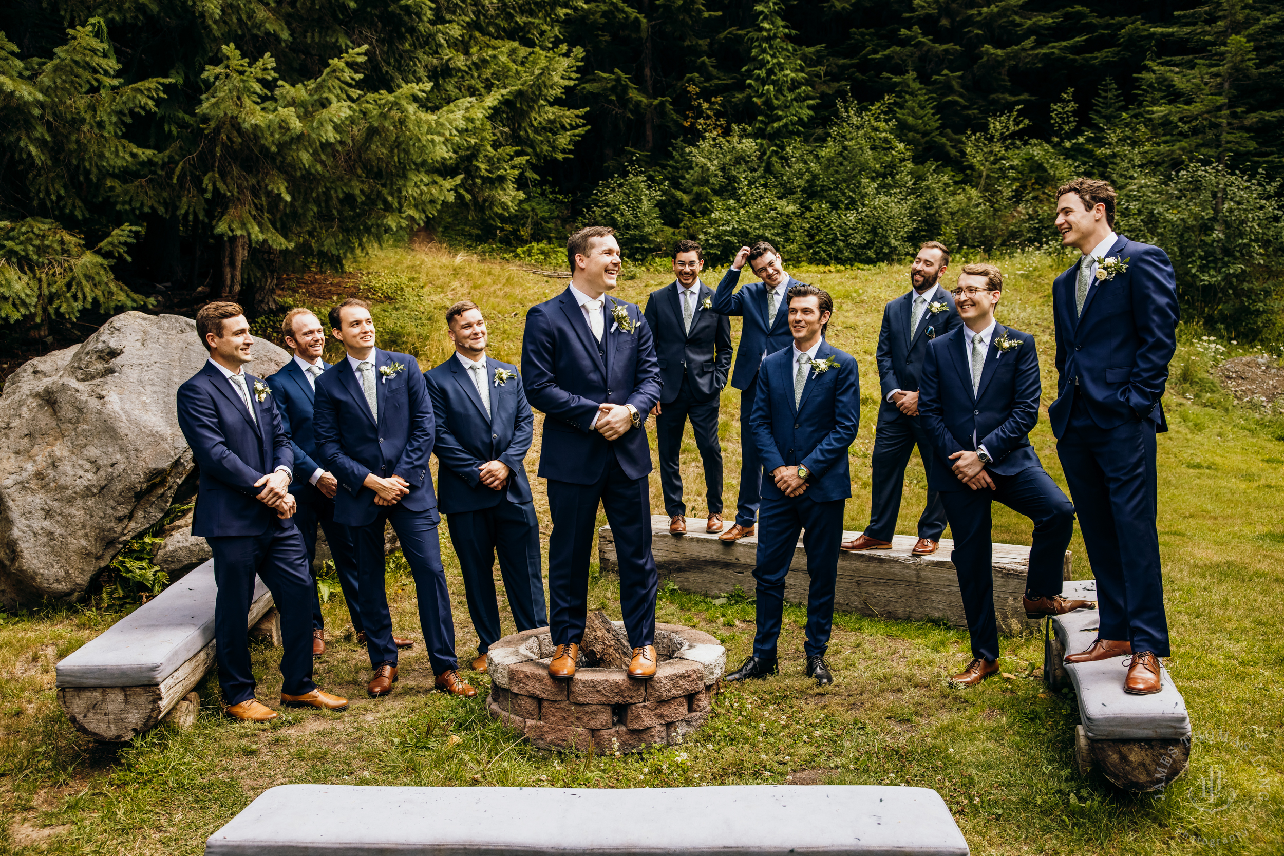 Crystal Mountain, WA wedding by Seattle wedding photographer James Thomas Long Photography