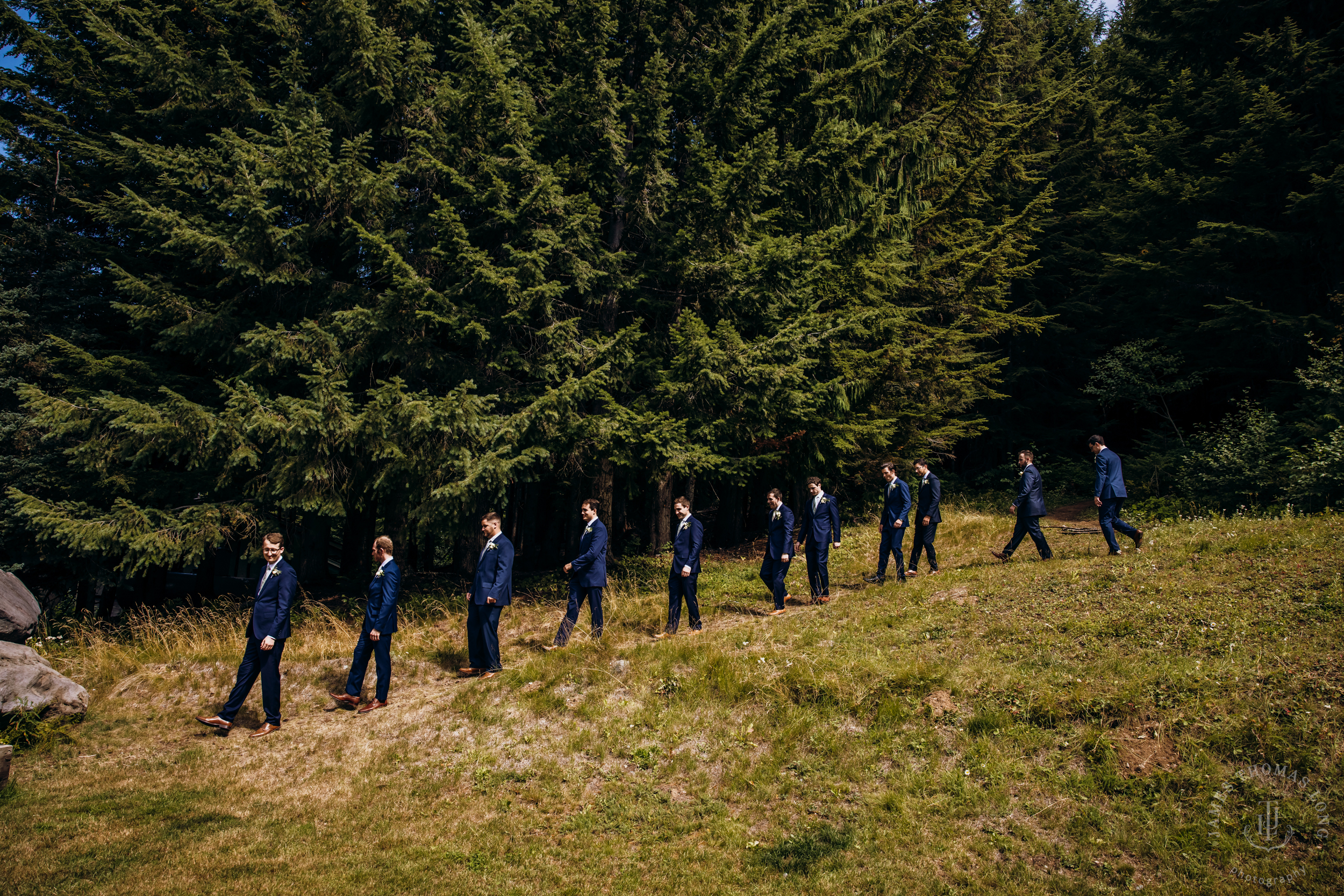 Crystal Mountain, WA wedding by Seattle wedding photographer James Thomas Long Photography