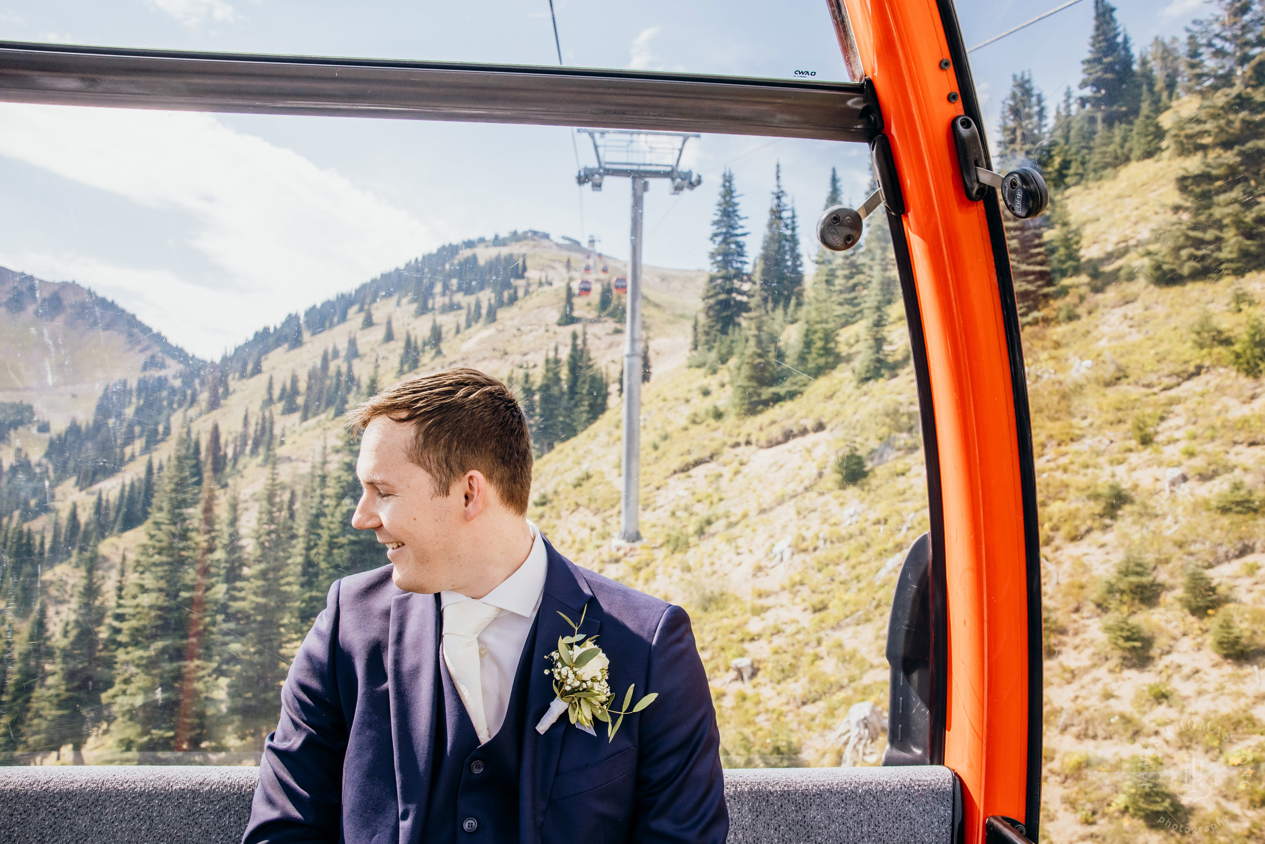 Crystal Mountain, WA wedding by Seattle wedding photographer James Thomas Long Photography