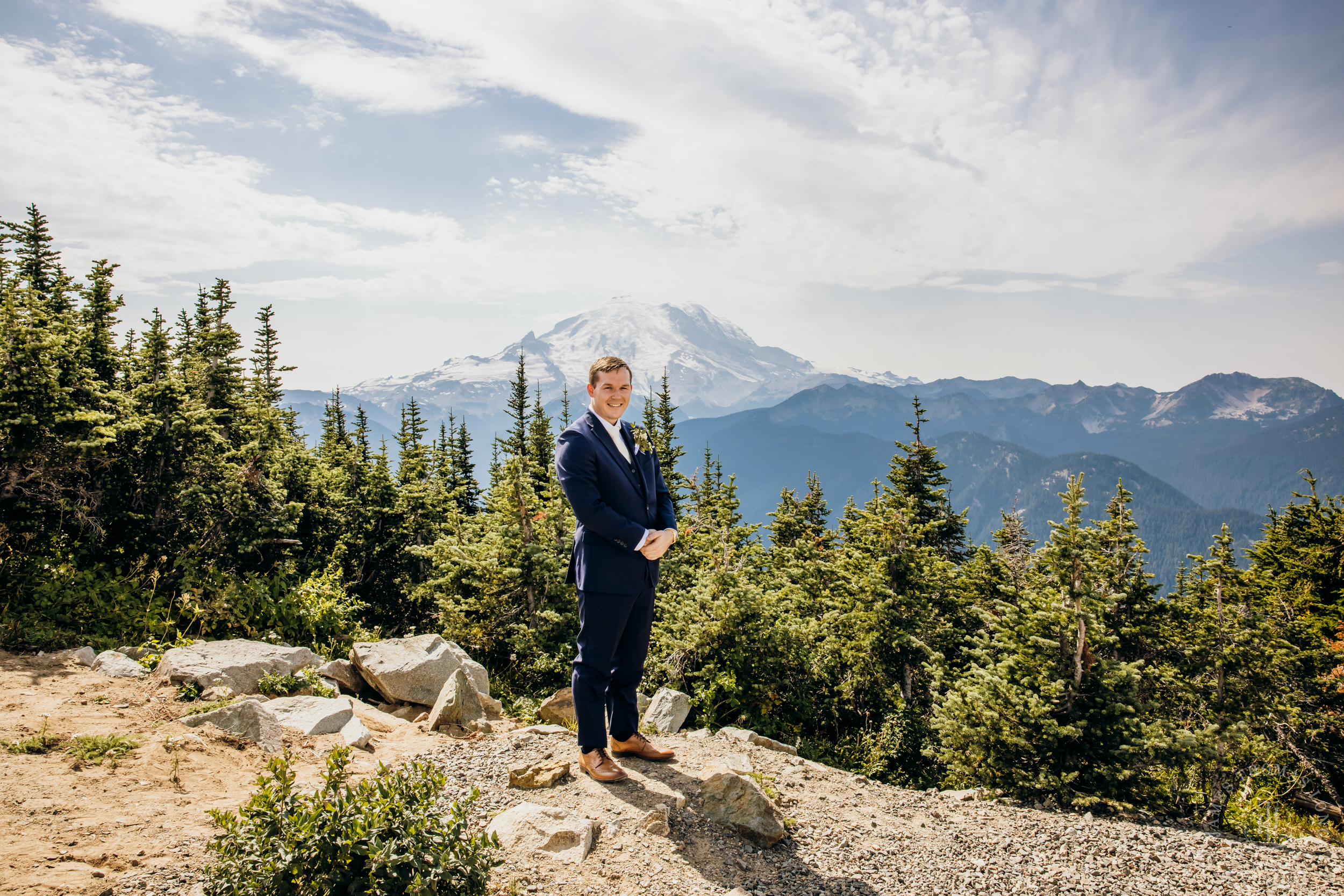 Crystal Mountain, WA wedding by Seattle wedding photographer James Thomas Long Photography