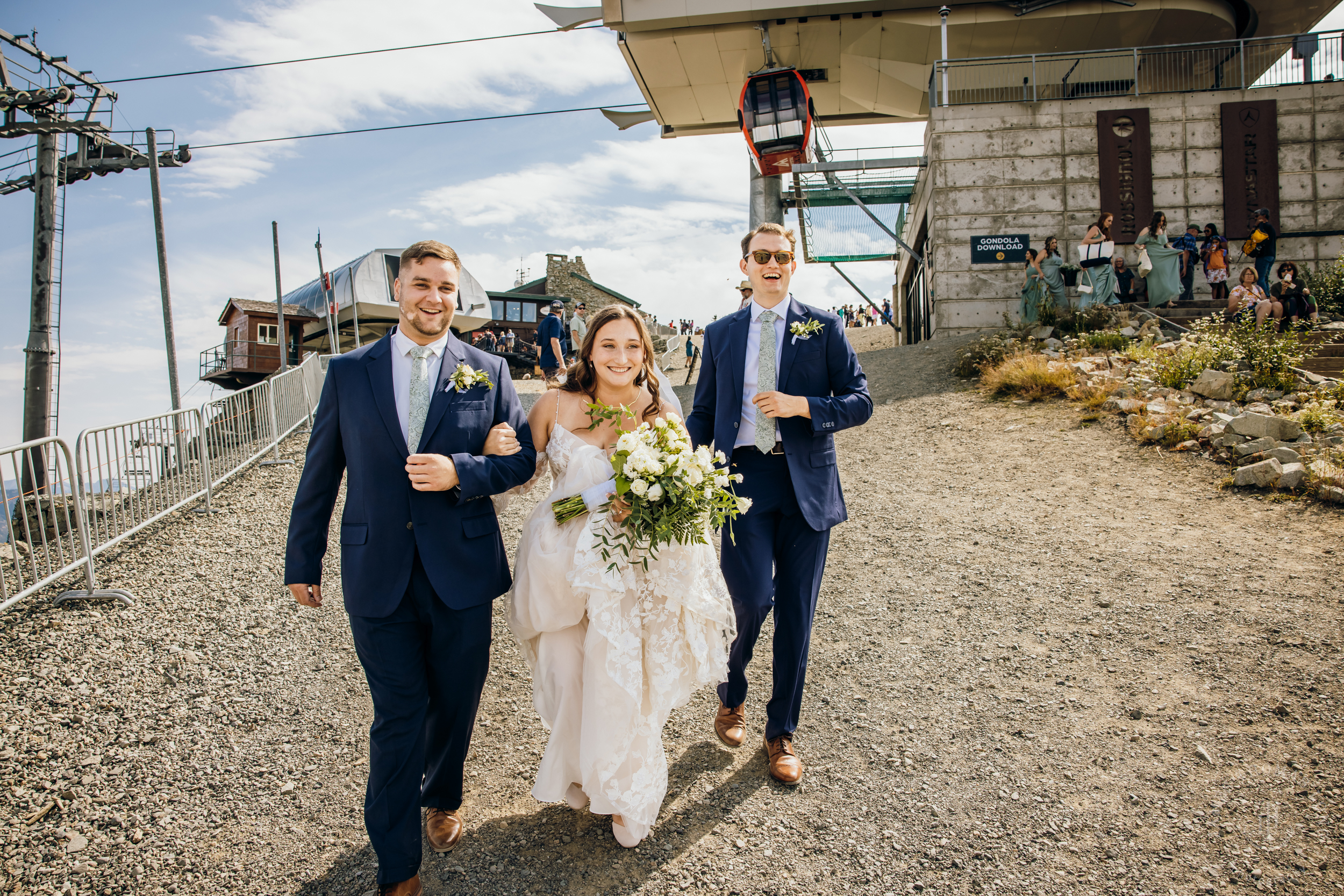 Crystal Mountain, WA wedding by Seattle wedding photographer James Thomas Long Photography