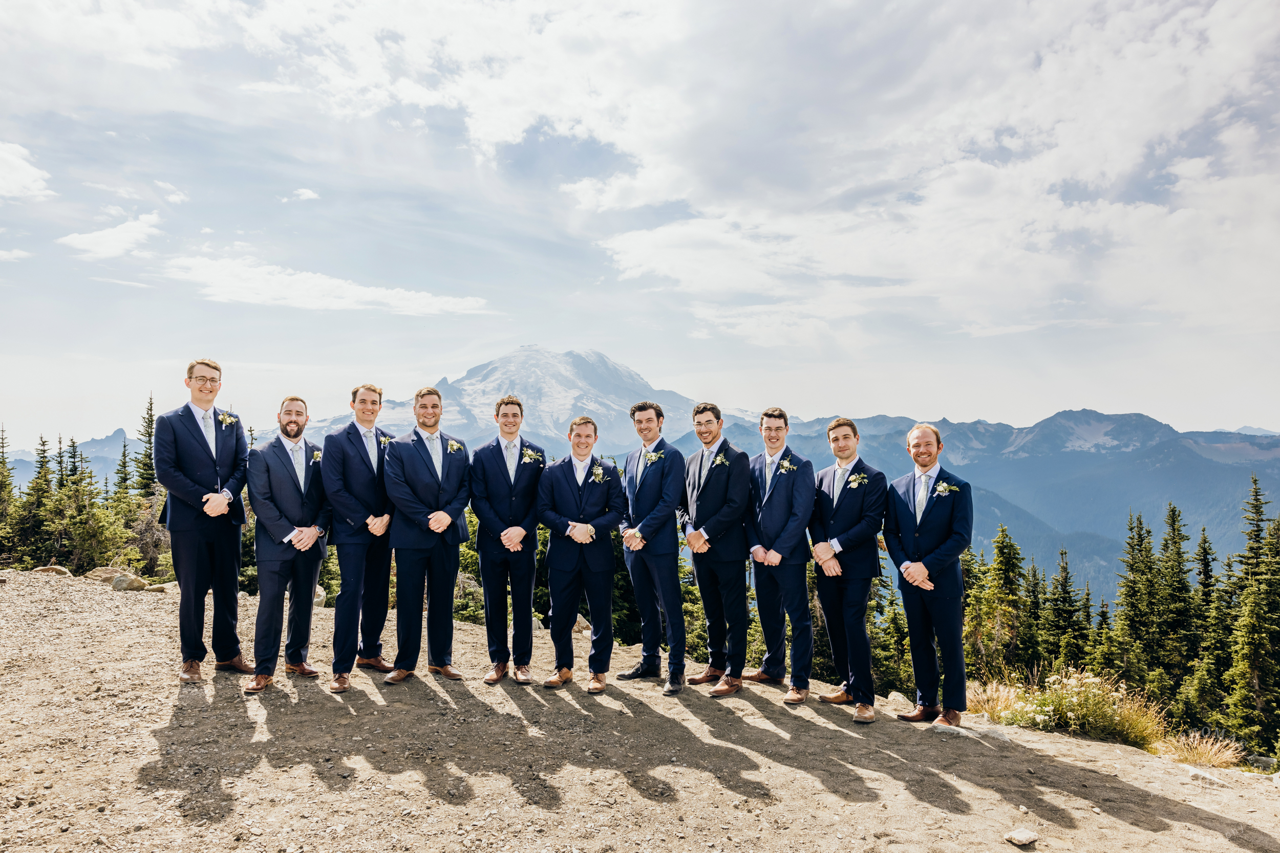 Crystal Mountain, WA wedding by Seattle wedding photographer James Thomas Long Photography