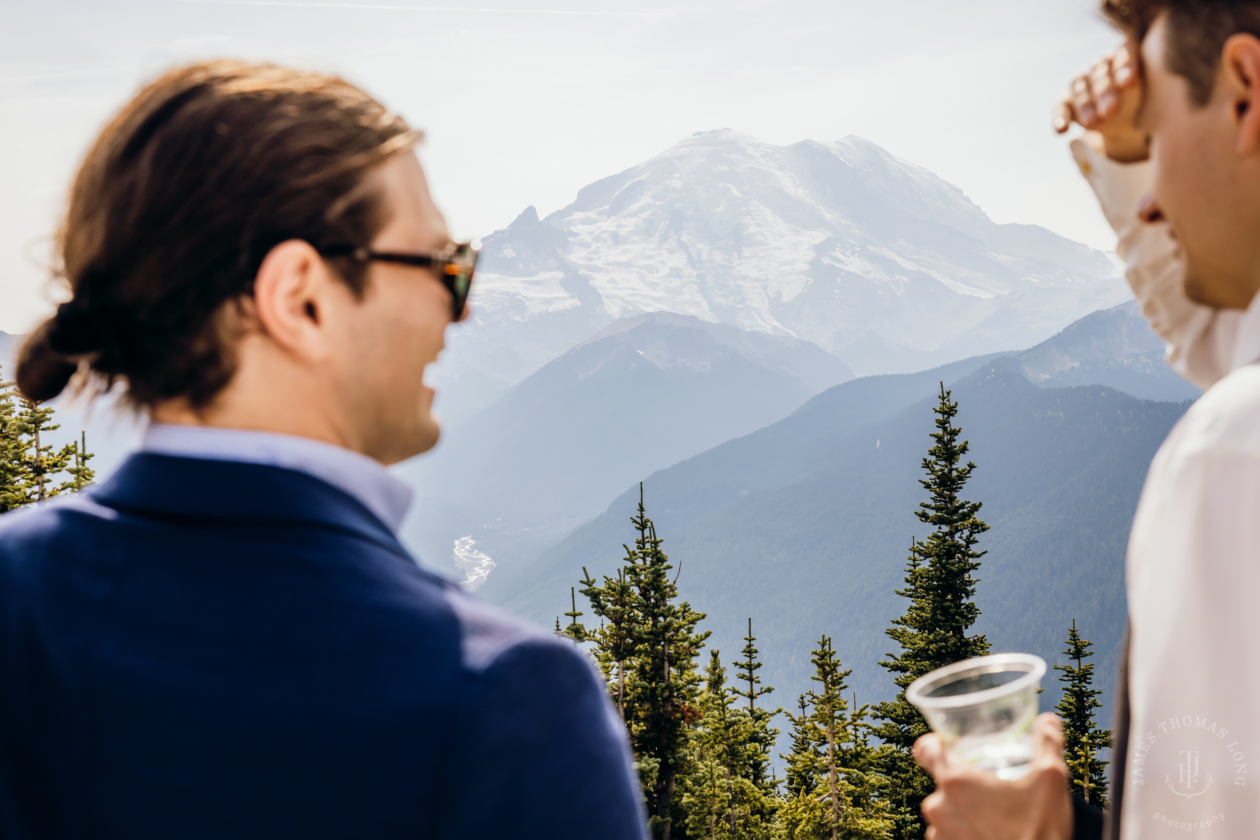 Crystal Mountain, WA wedding by Seattle wedding photographer James Thomas Long Photography