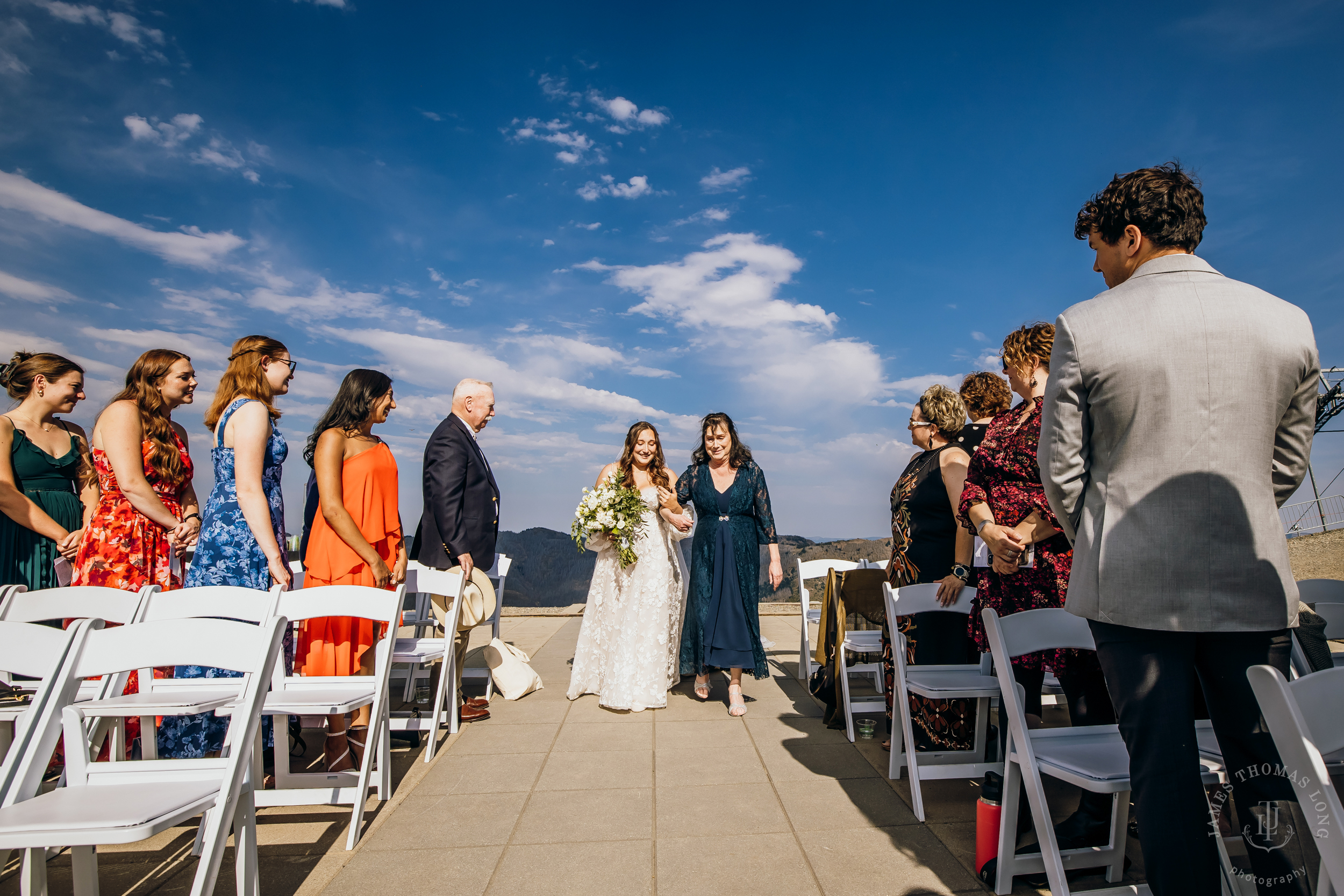 Crystal Mountain, WA wedding by Seattle wedding photographer James Thomas Long Photography