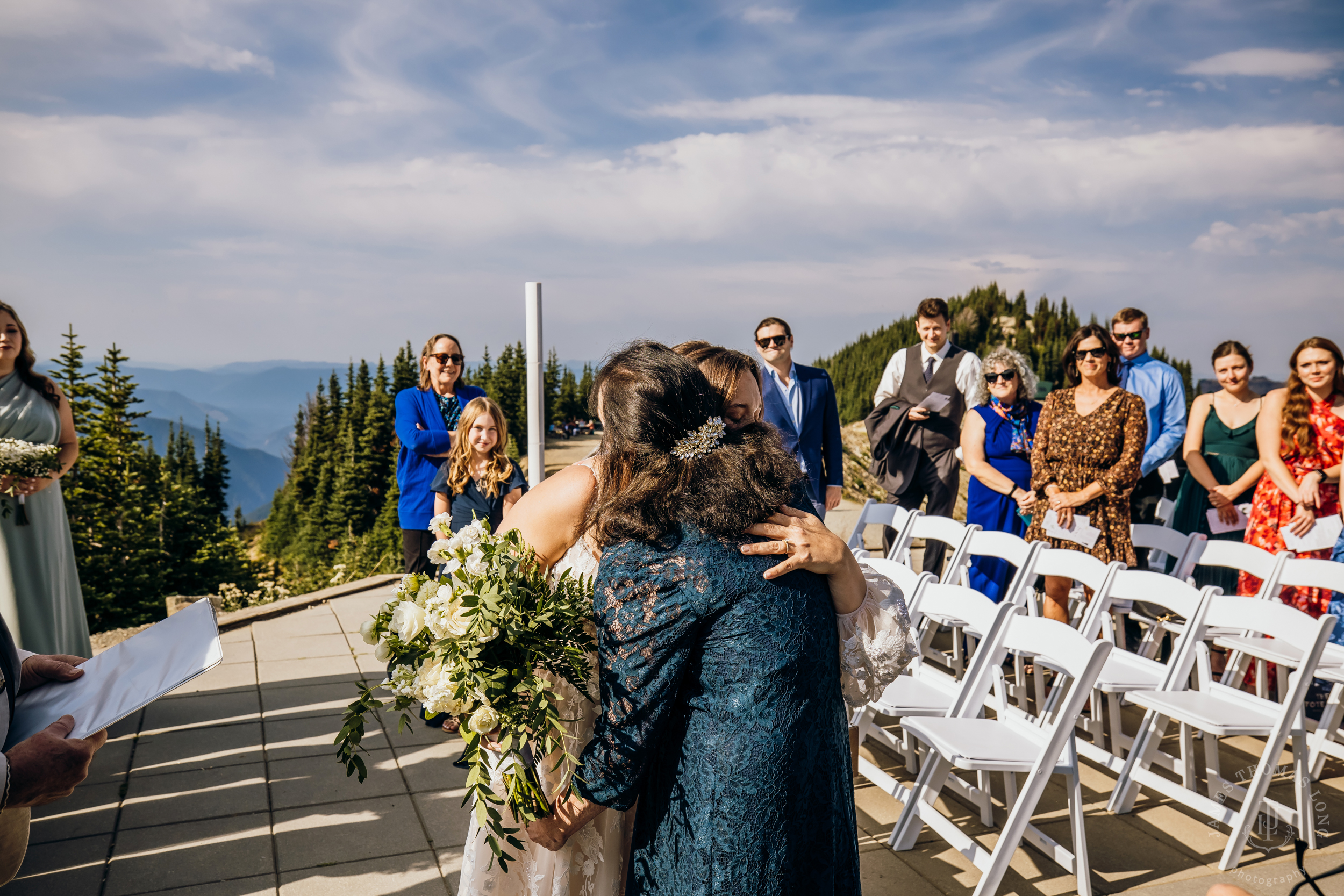 Crystal Mountain, WA wedding by Seattle wedding photographer James Thomas Long Photography