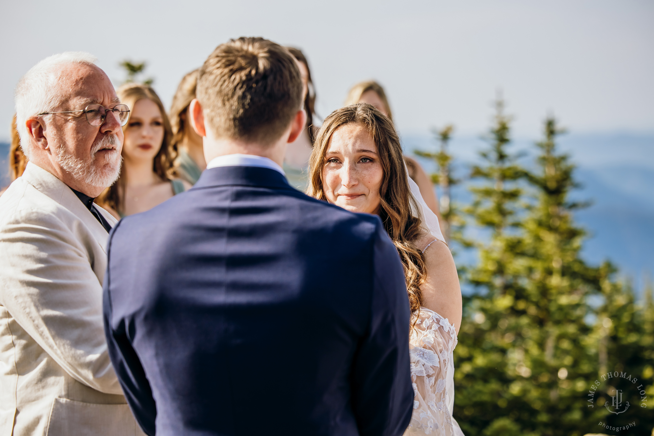 Crystal Mountain, WA wedding by Seattle wedding photographer James Thomas Long Photography