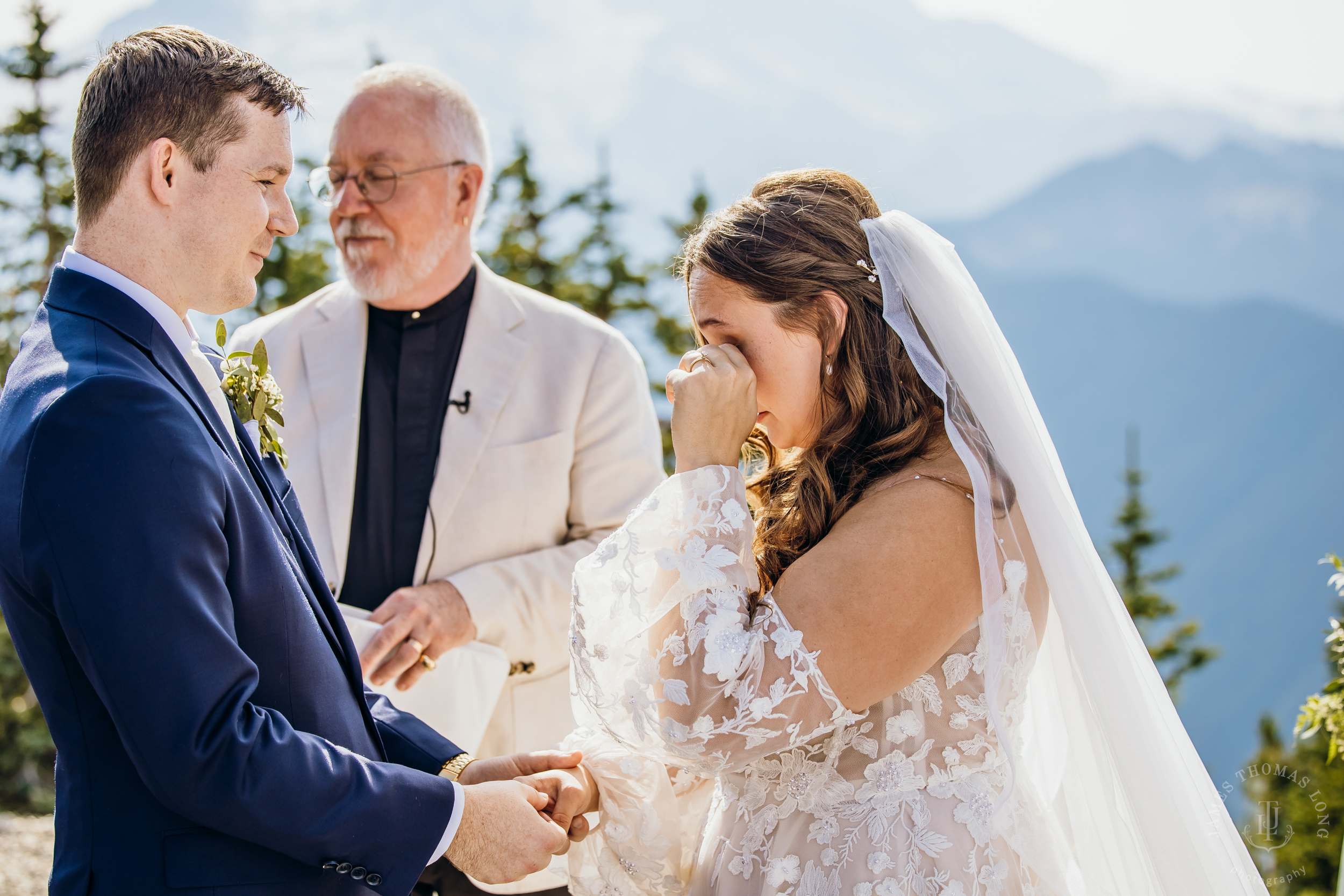 Crystal Mountain, WA wedding by Seattle wedding photographer James Thomas Long Photography