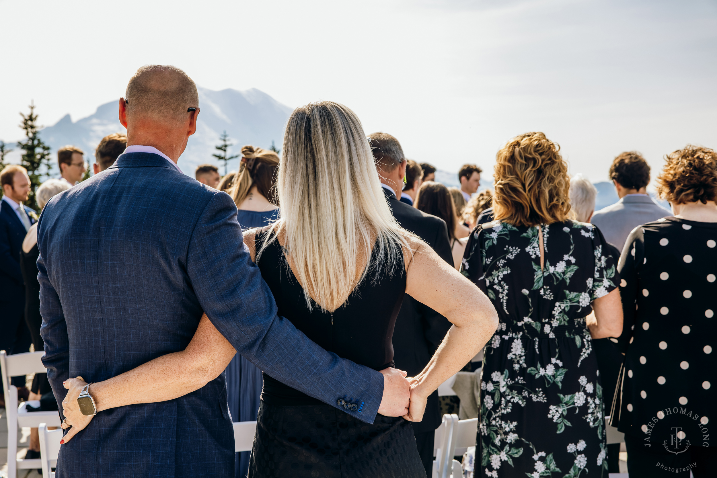 Crystal Mountain, WA wedding by Seattle wedding photographer James Thomas Long Photography