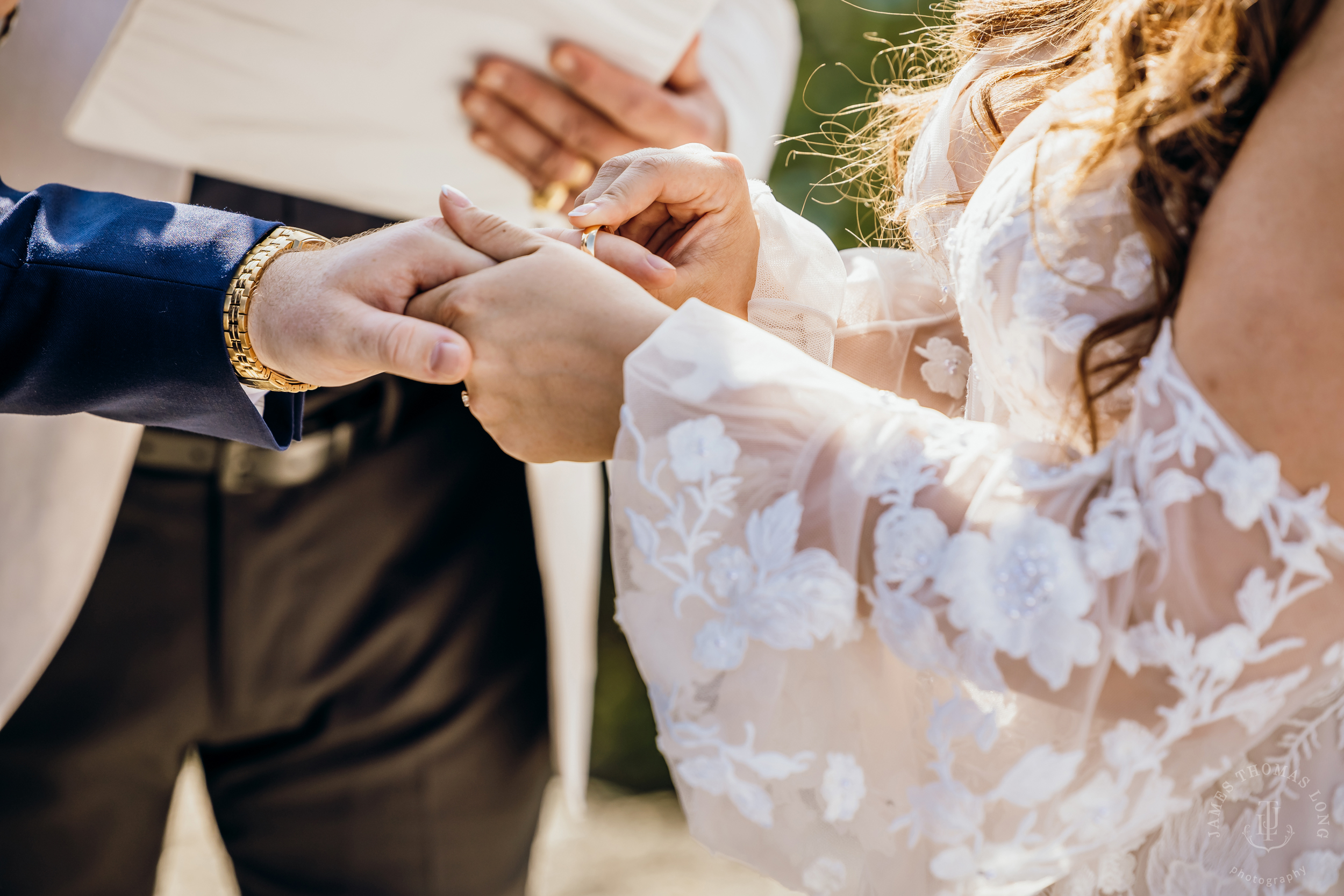 Crystal Mountain, WA wedding by Seattle wedding photographer James Thomas Long Photography