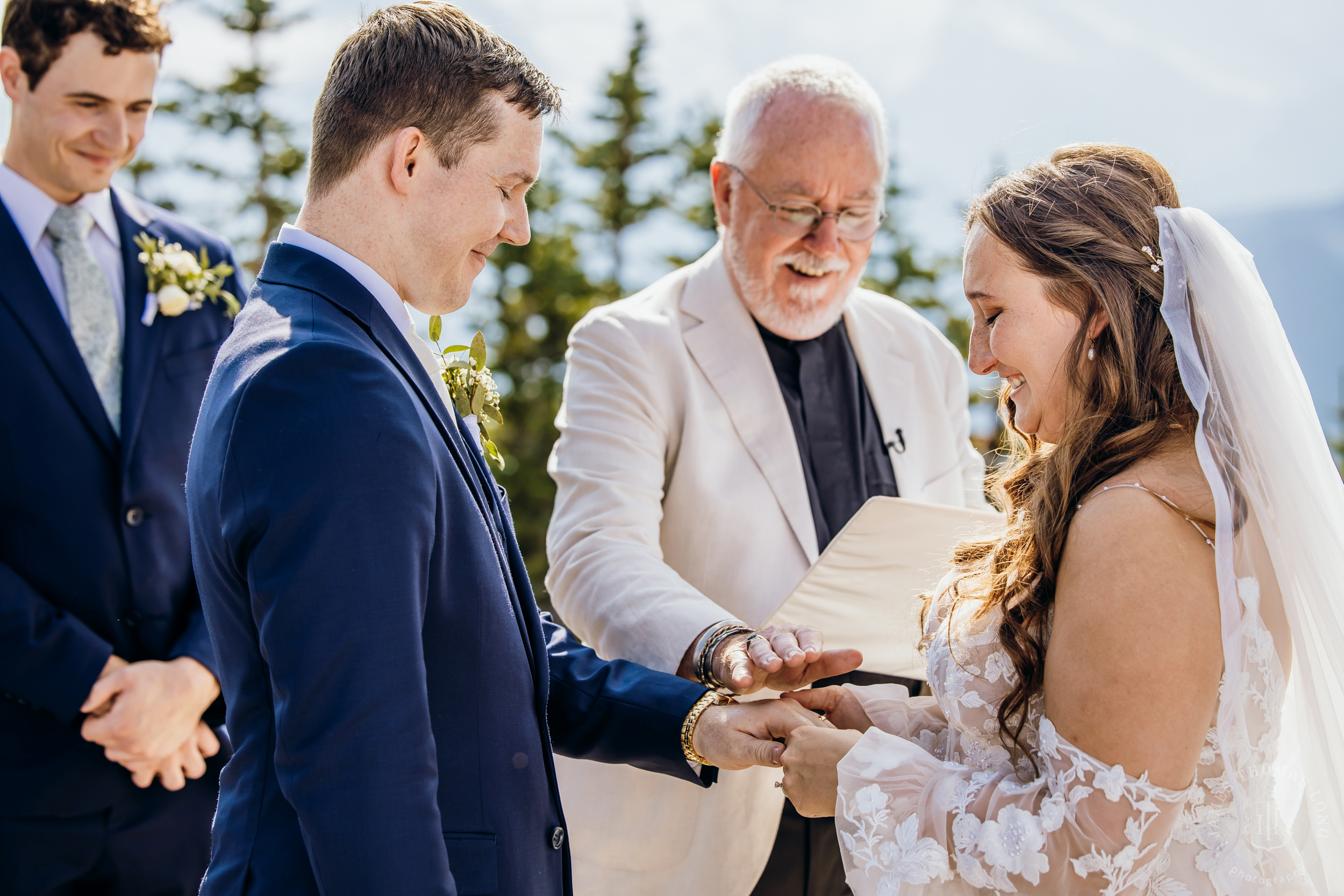 Crystal Mountain, WA wedding by Seattle wedding photographer James Thomas Long Photography