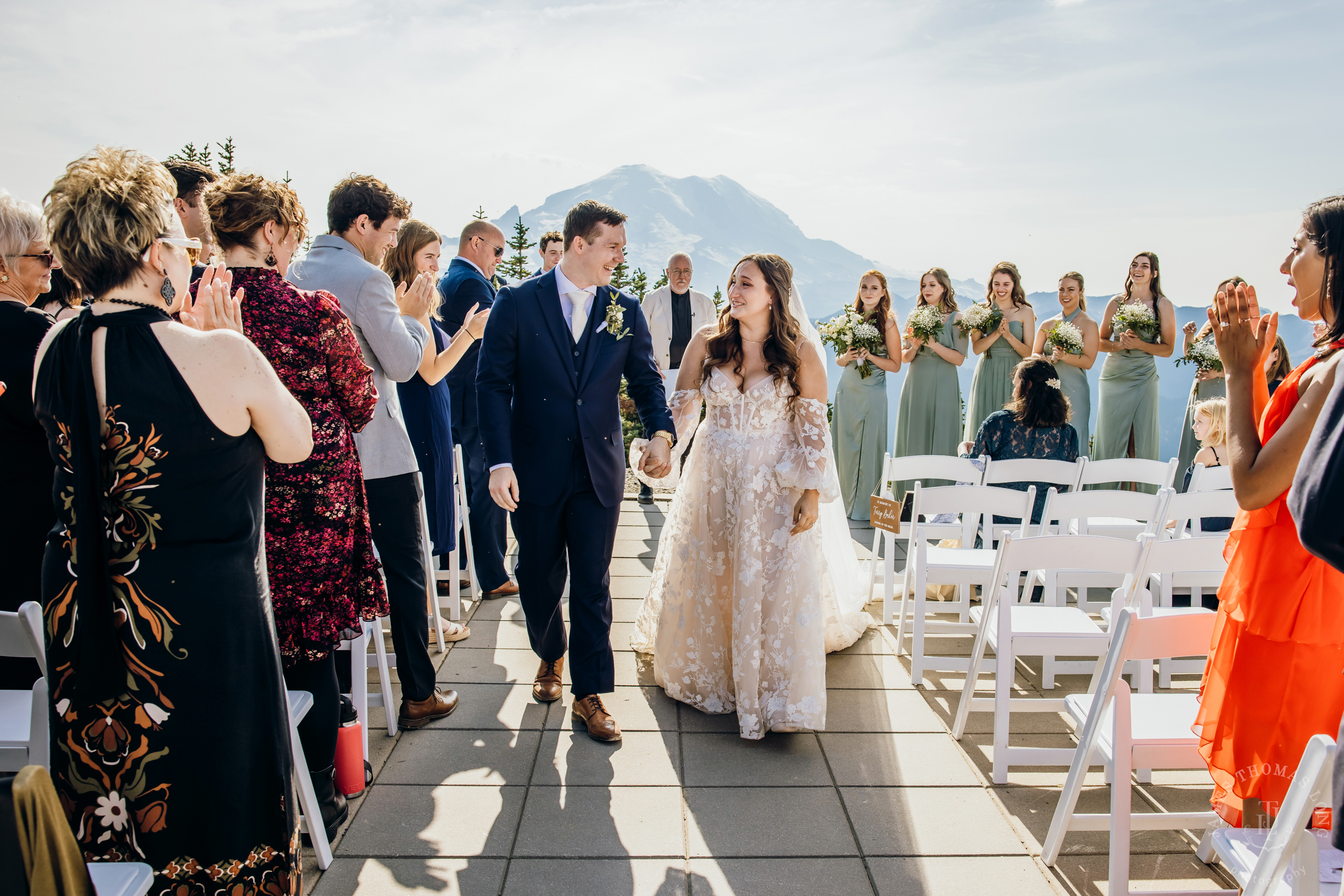 Crystal Mountain, WA wedding by Seattle wedding photographer James Thomas Long Photography