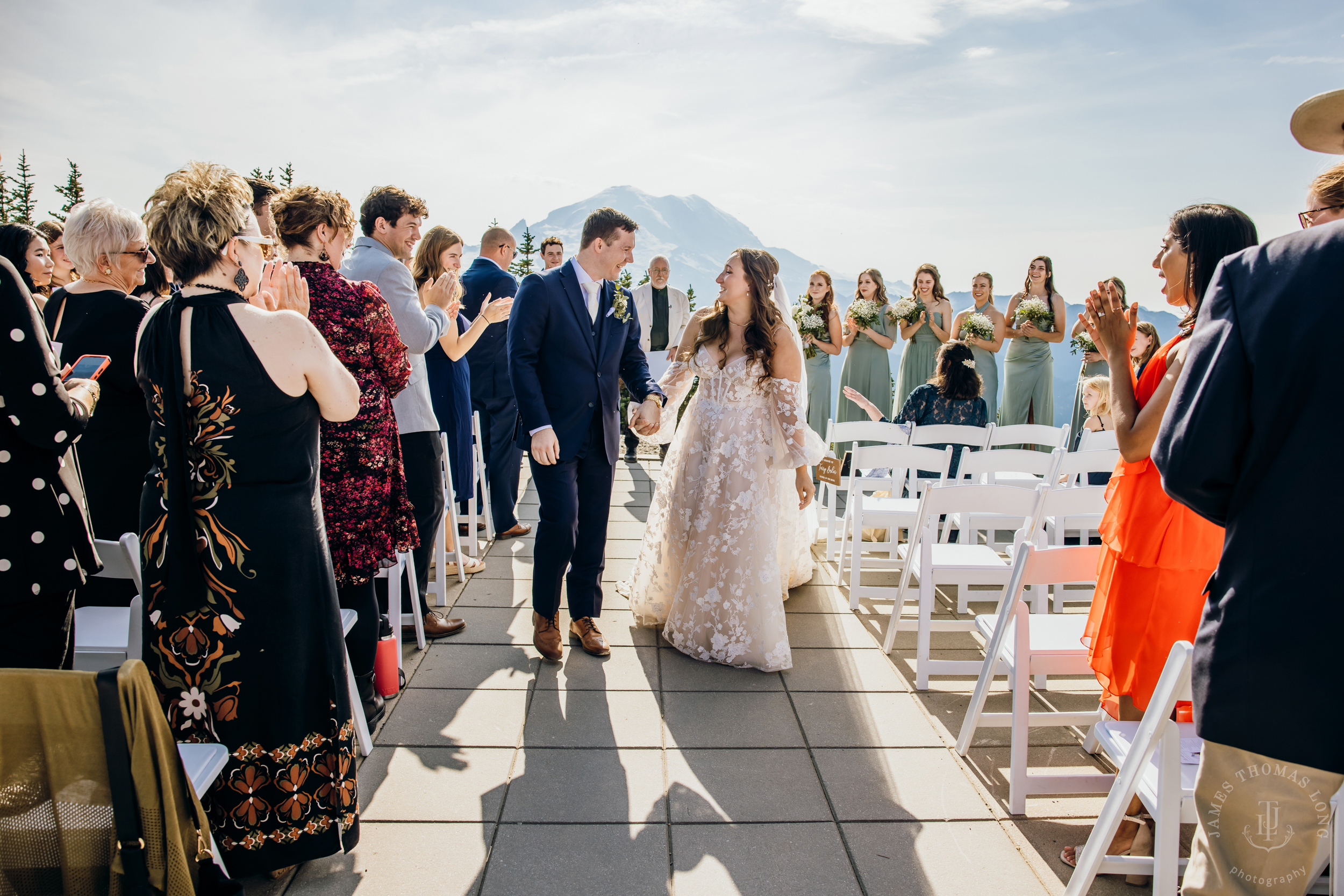 Crystal Mountain, WA wedding by Seattle wedding photographer James Thomas Long Photography