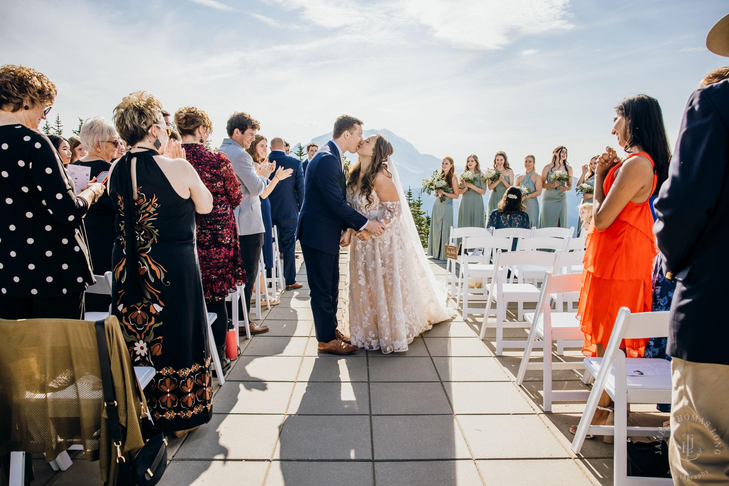 Crystal Mountain, WA wedding by Seattle wedding photographer James Thomas Long Photography