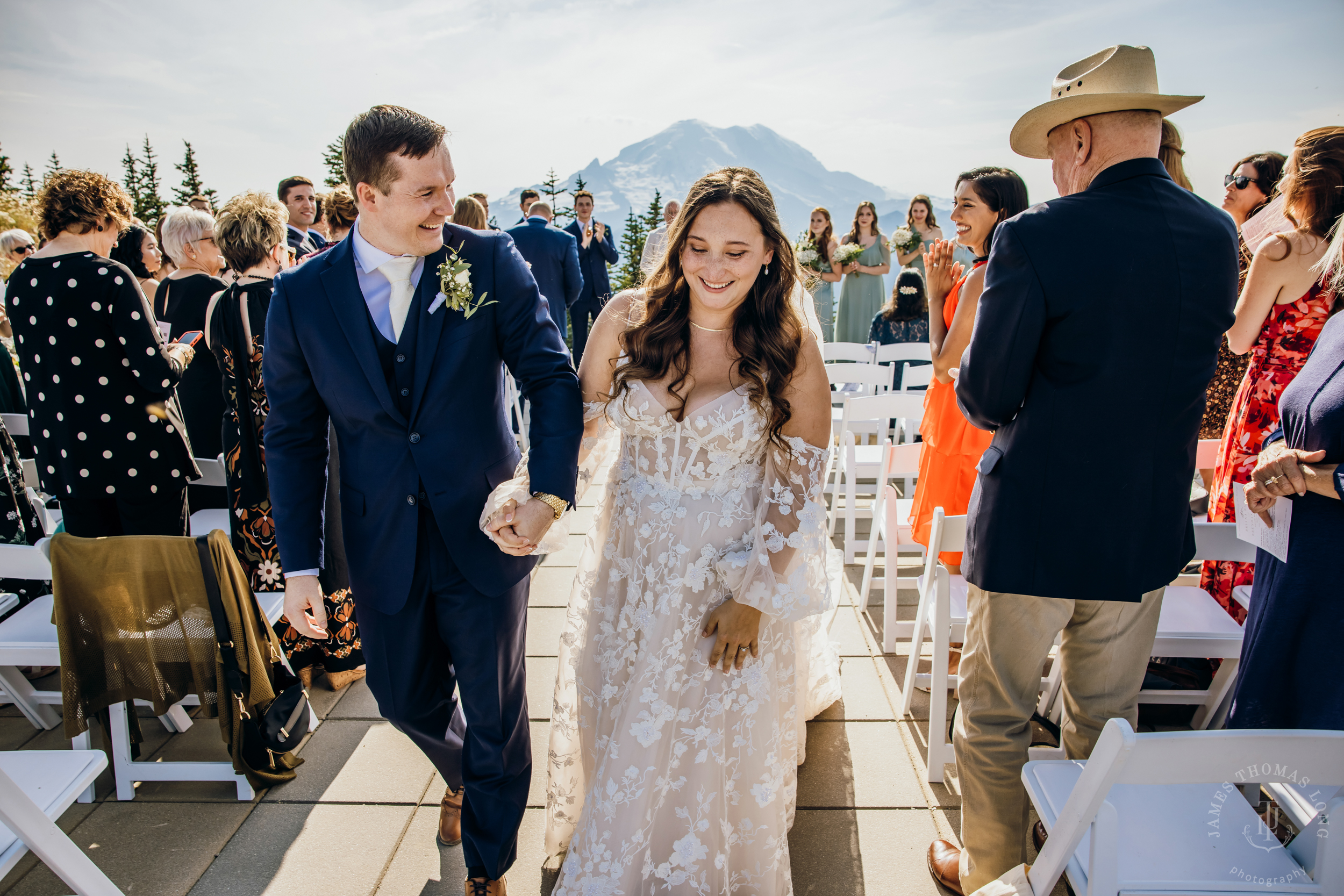 Crystal Mountain, WA wedding by Seattle wedding photographer James Thomas Long Photography