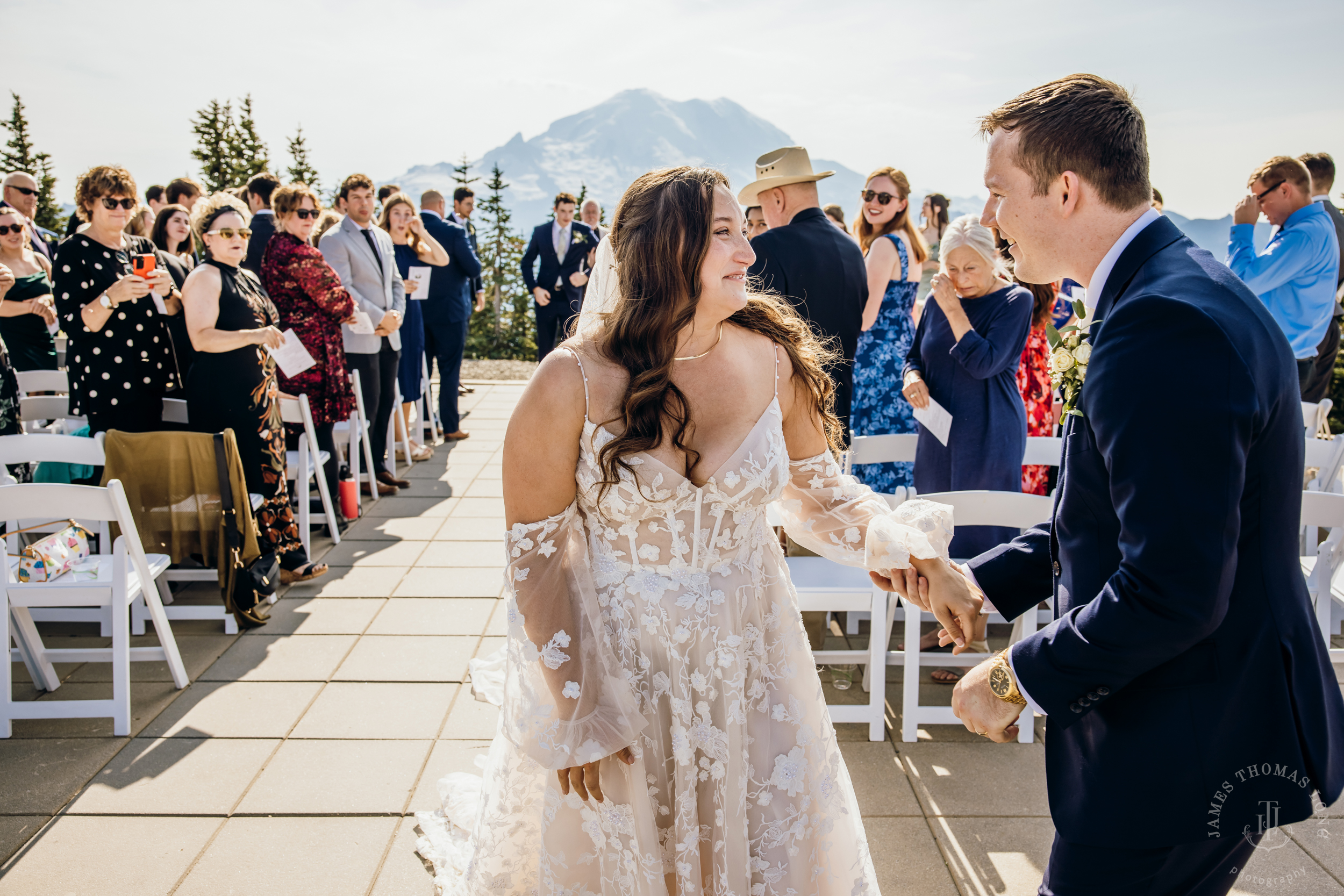 Crystal Mountain, WA wedding by Seattle wedding photographer James Thomas Long Photography