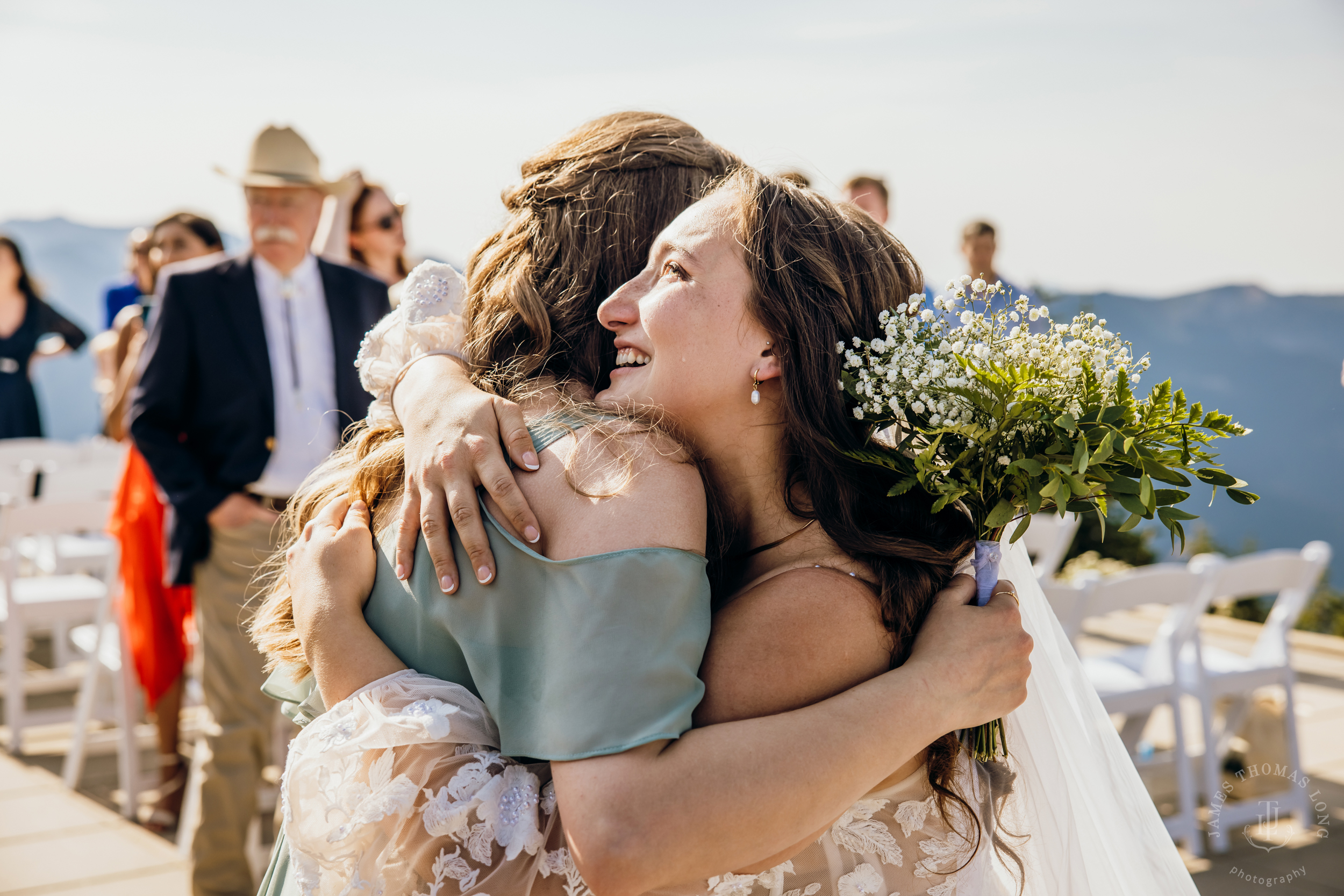 Crystal Mountain, WA wedding by Seattle wedding photographer James Thomas Long Photography