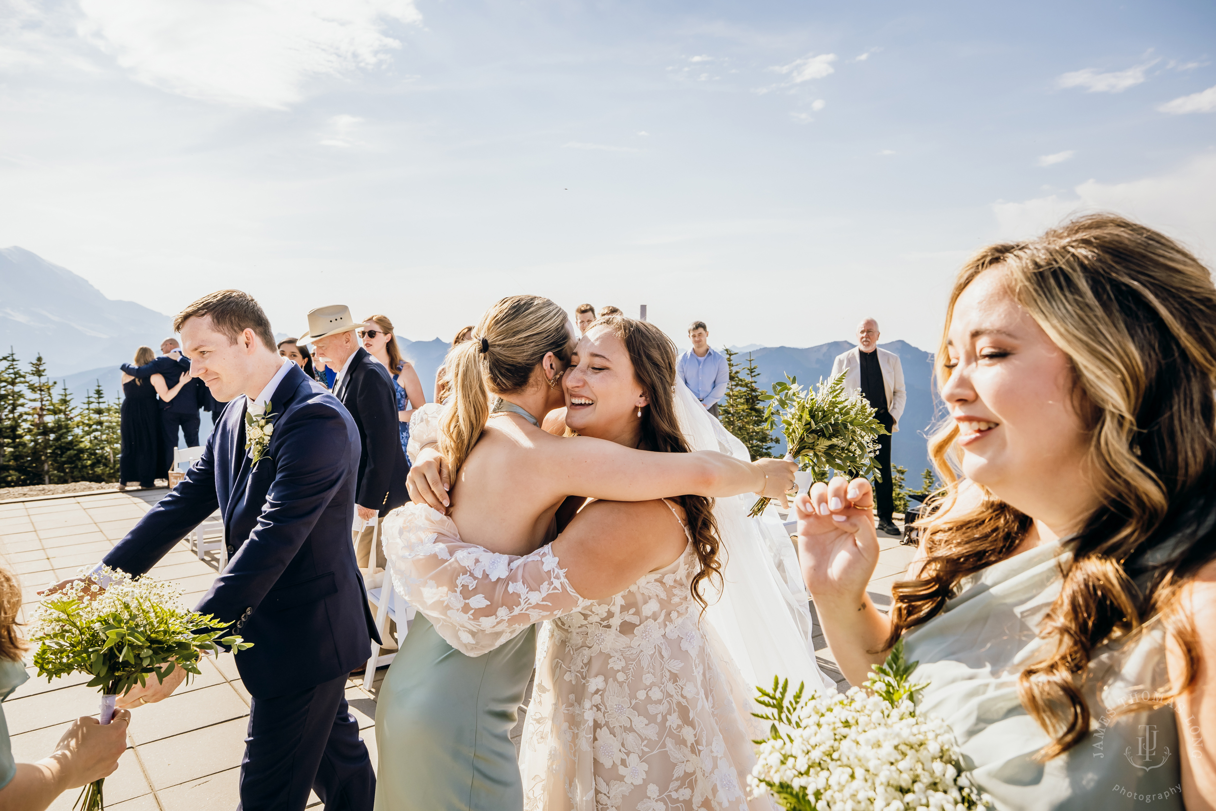 Crystal Mountain, WA wedding by Seattle wedding photographer James Thomas Long Photography