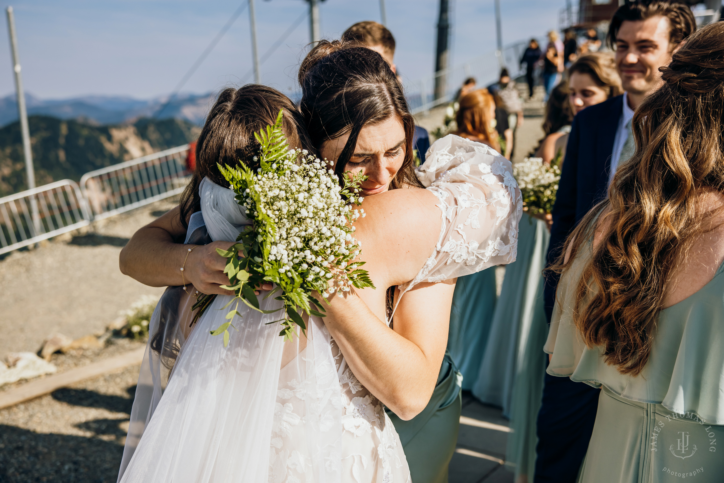 Crystal Mountain, WA wedding by Seattle wedding photographer James Thomas Long Photography