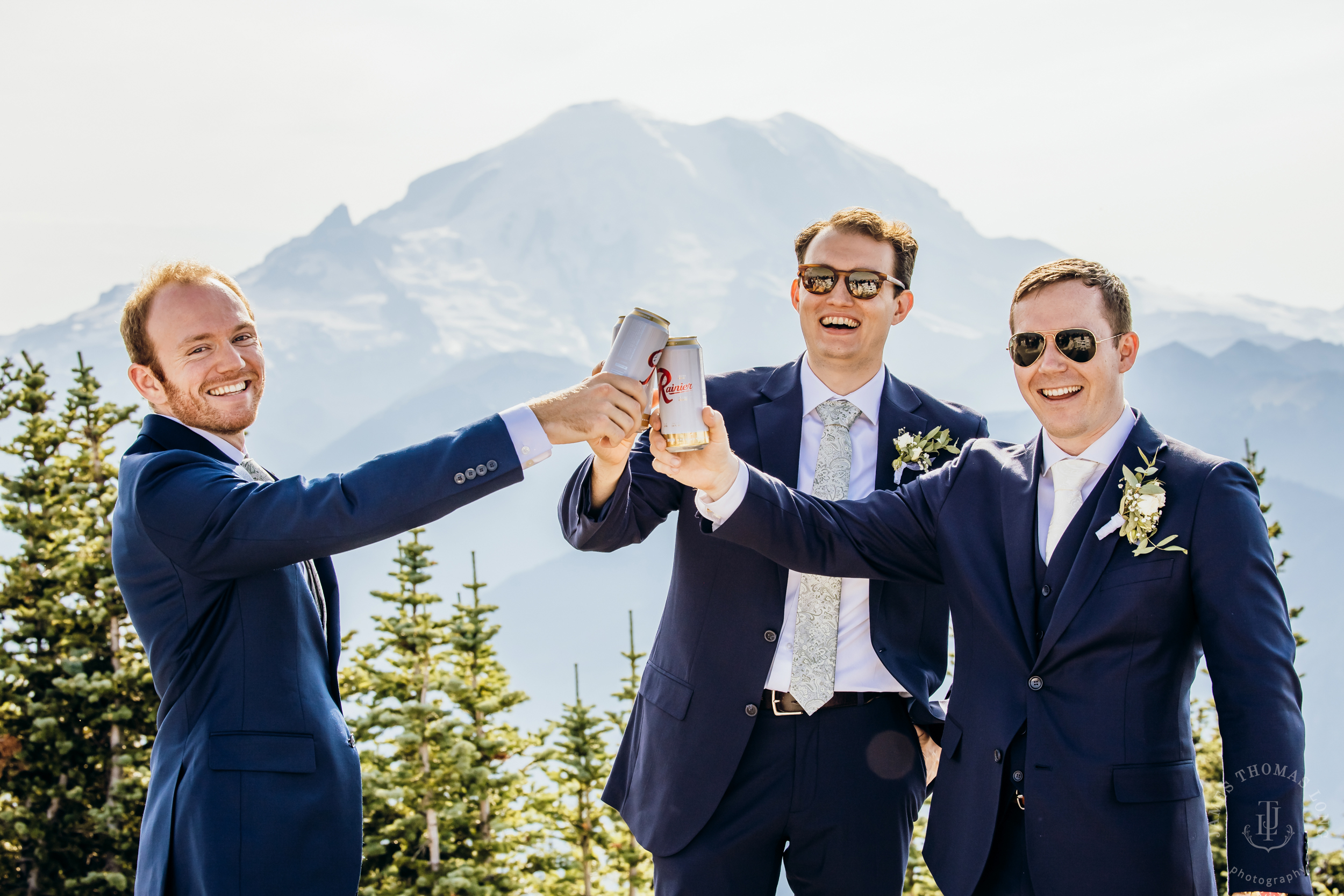 Crystal Mountain, WA wedding by Seattle wedding photographer James Thomas Long Photography