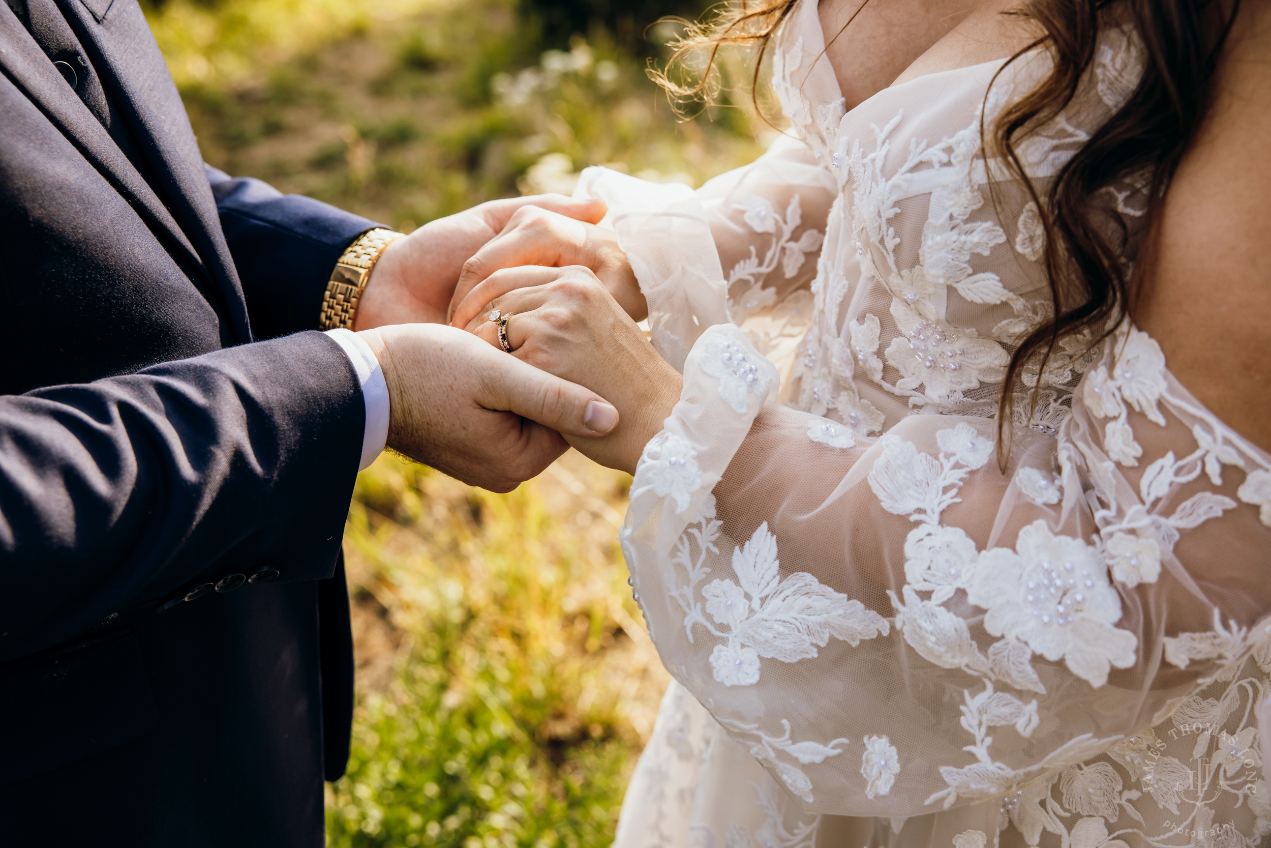 Crystal Mountain, WA wedding by Seattle wedding photographer James Thomas Long Photography