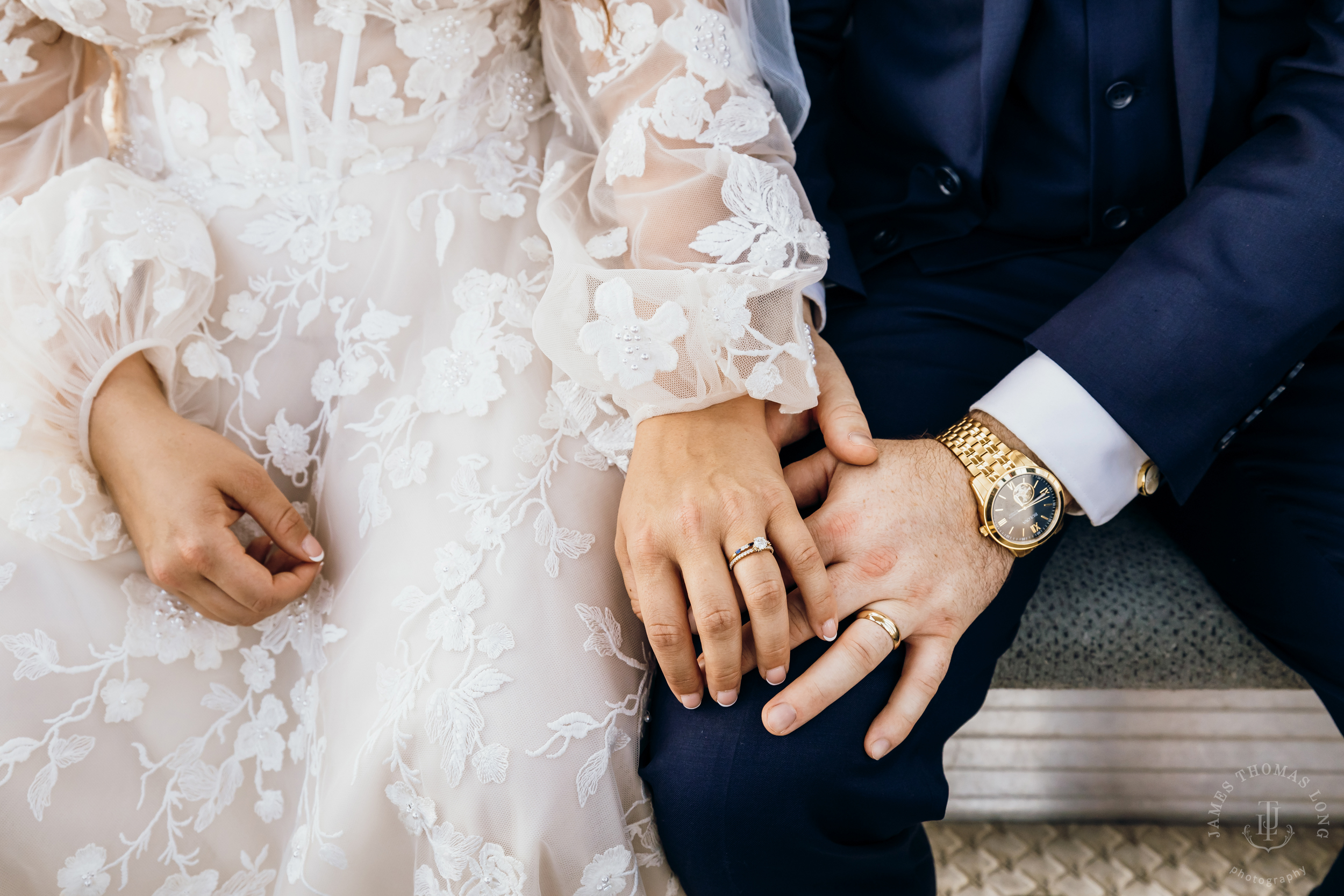 Crystal Mountain, WA wedding by Seattle wedding photographer James Thomas Long Photography