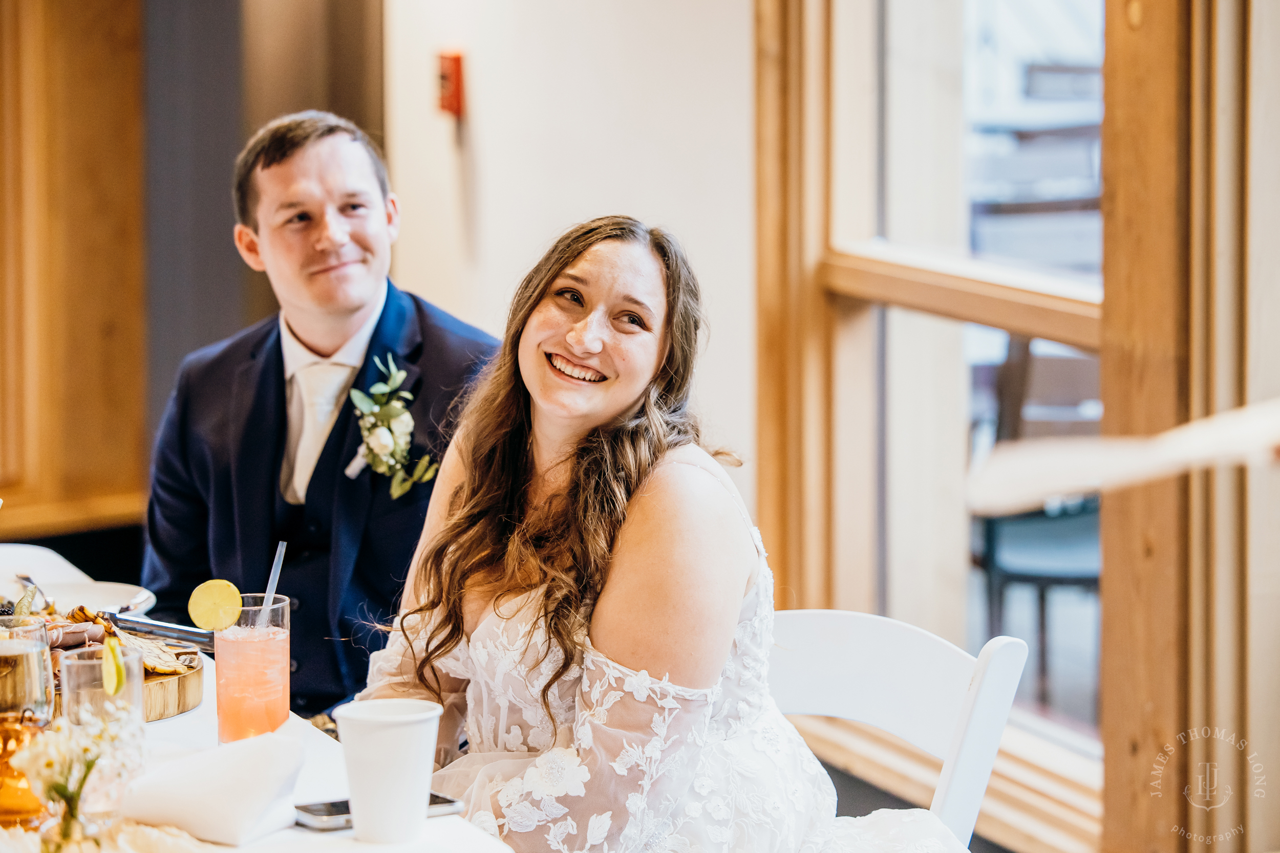 Crystal Mountain, WA wedding by Seattle wedding photographer James Thomas Long Photography