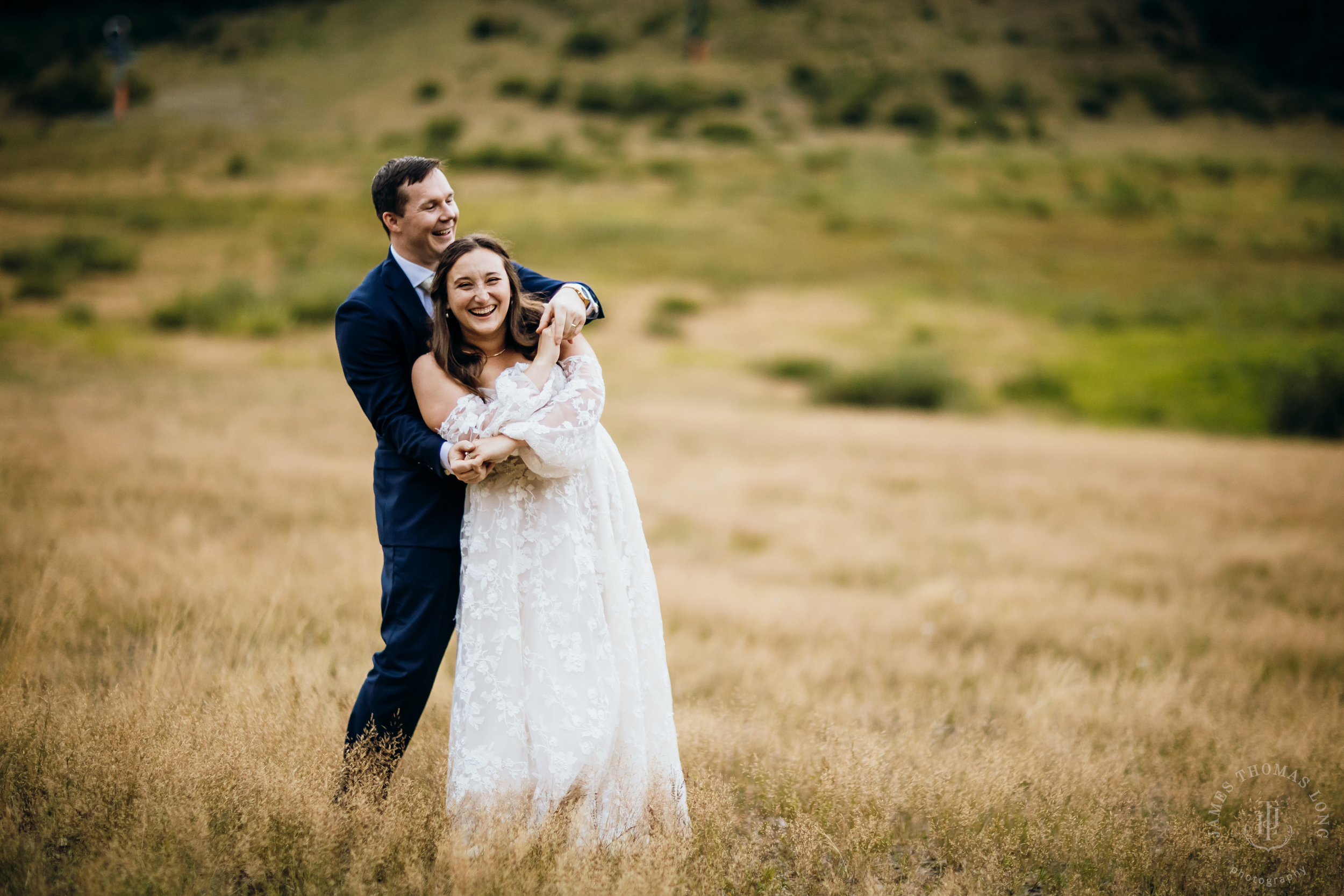 Crystal Mountain, WA wedding by Seattle wedding photographer James Thomas Long Photography