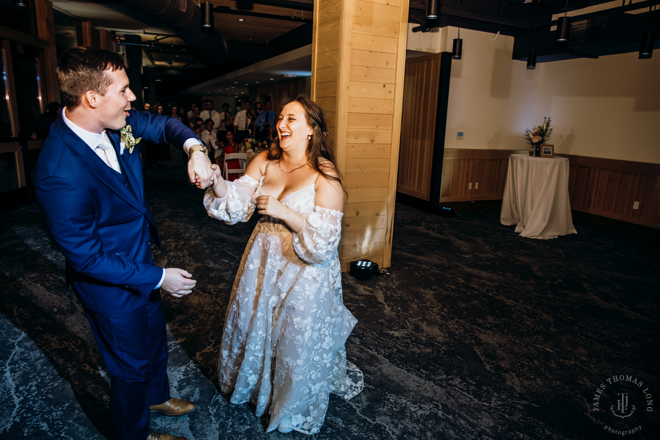 Crystal Mountain, WA wedding by Seattle wedding photographer James Thomas Long Photography