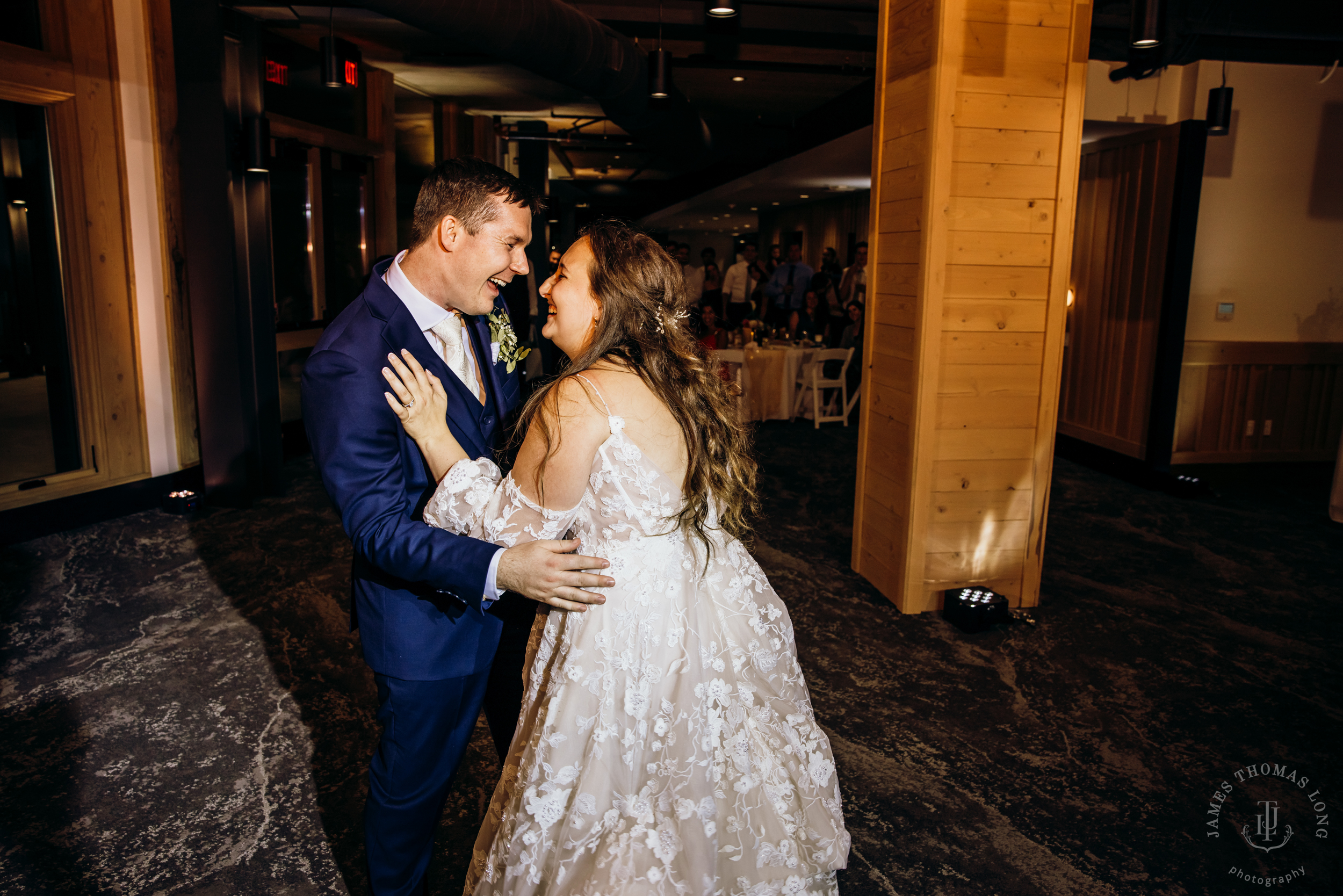 Crystal Mountain, WA wedding by Seattle wedding photographer James Thomas Long Photography