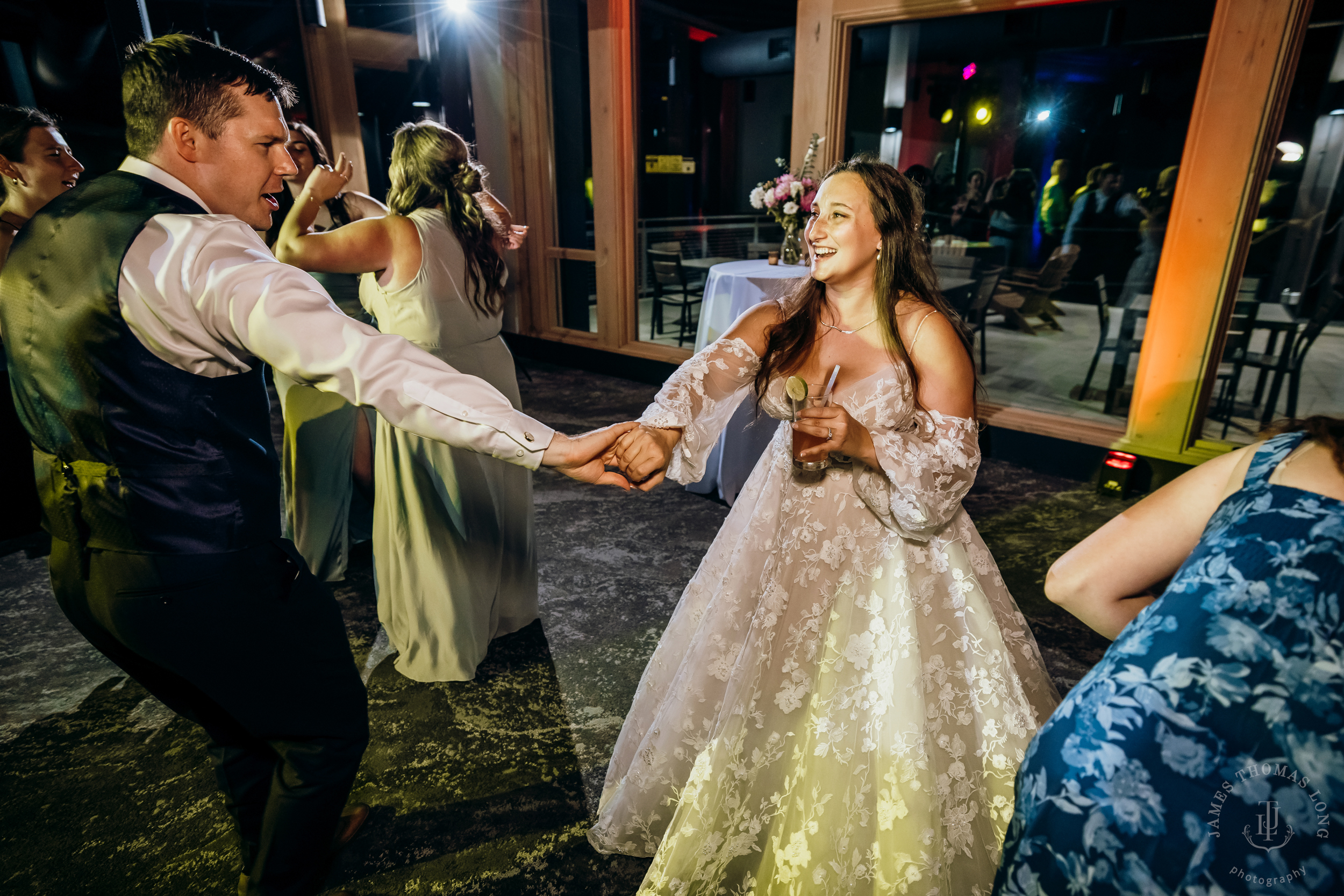 Crystal Mountain, WA wedding by Seattle wedding photographer James Thomas Long Photography